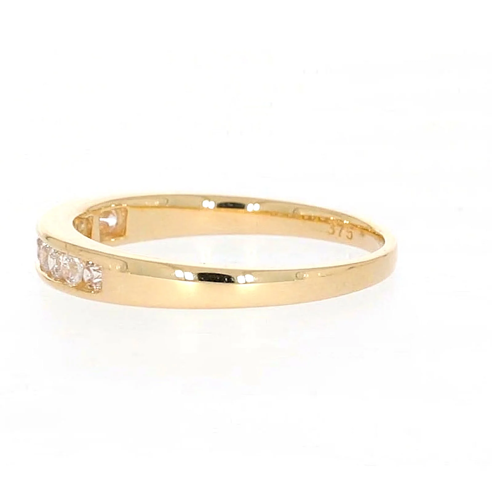 HUSH 9ct Yellow Gold 1/4 carat tw of Diamond Simulants Ring - Image 20