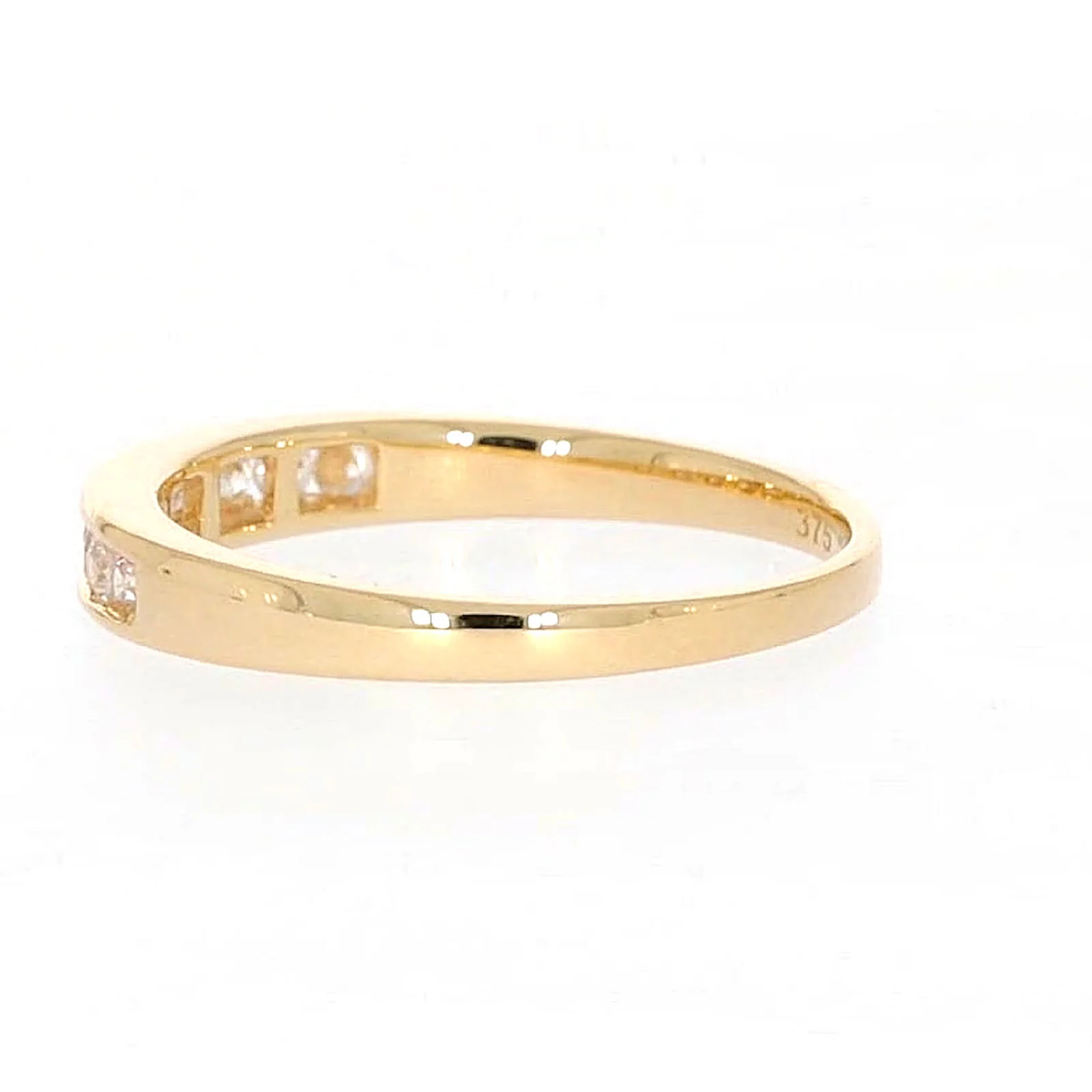 HUSH 9ct Yellow Gold 1/4 carat tw of Diamond Simulants Ring - Image 24
