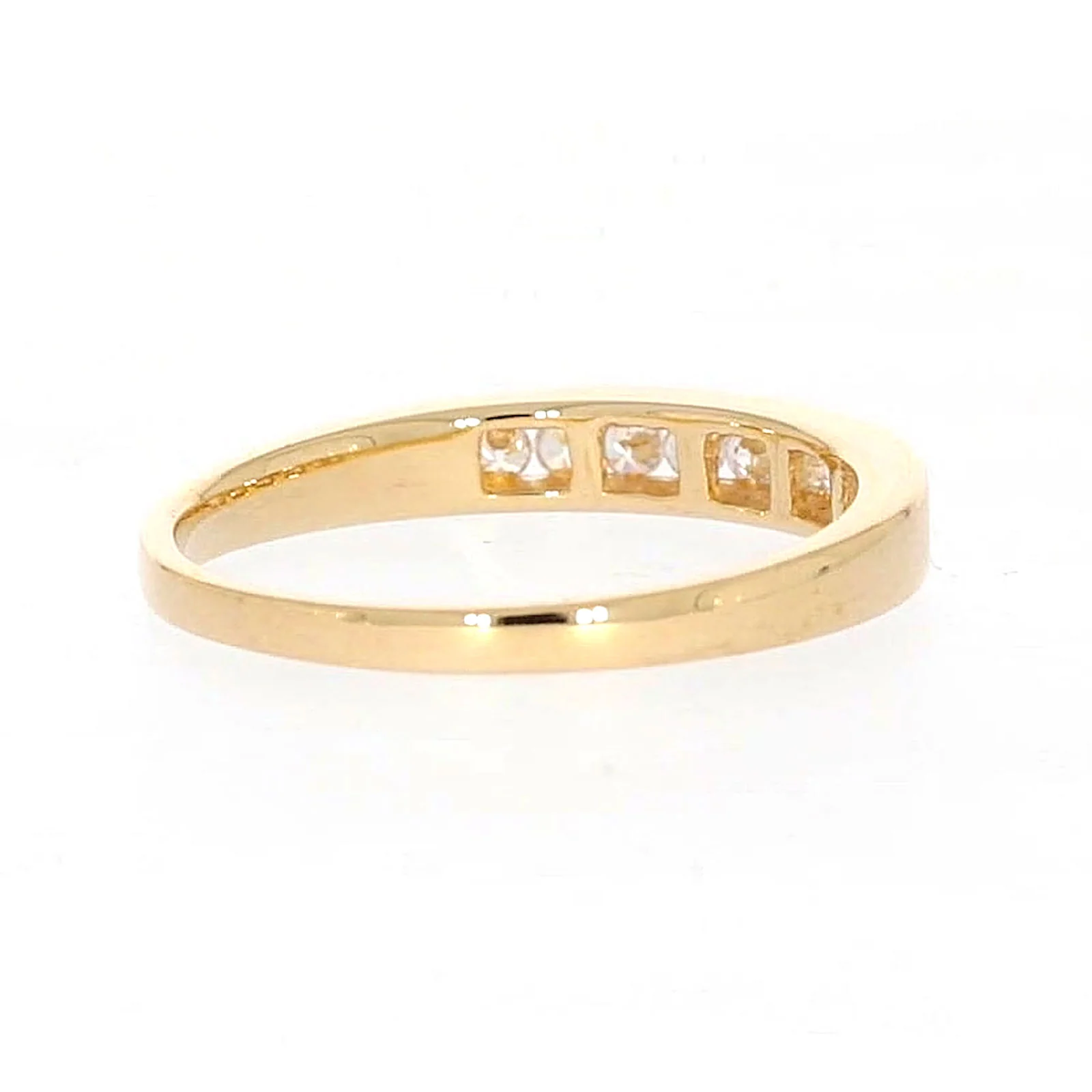 HUSH 9ct Yellow Gold 1/4 carat tw of Diamond Simulants Ring - Image 47