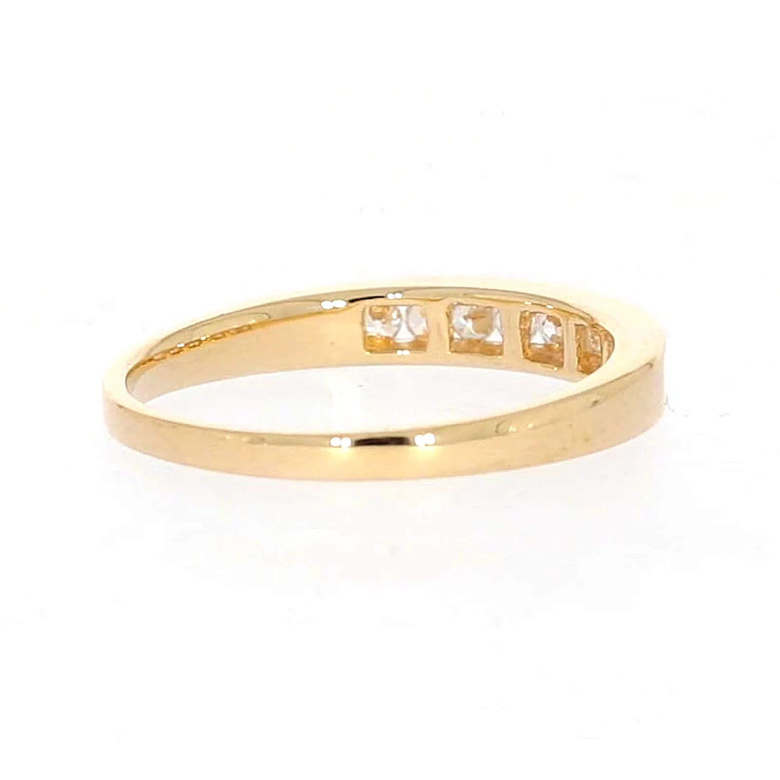 HUSH 9ct Yellow Gold 1/4 carat tw of Diamond Simulants Ring - Image 48