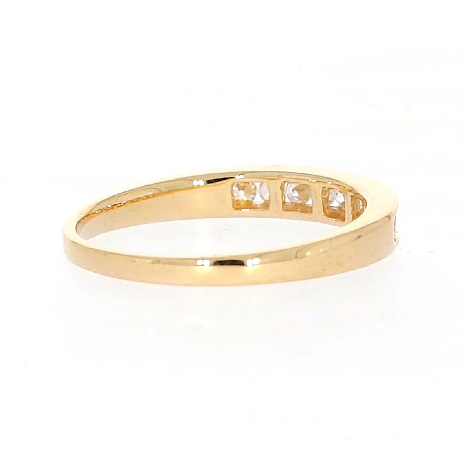 HUSH 9ct Yellow Gold 1/4 carat tw of Diamond Simulants Ring - Image 49