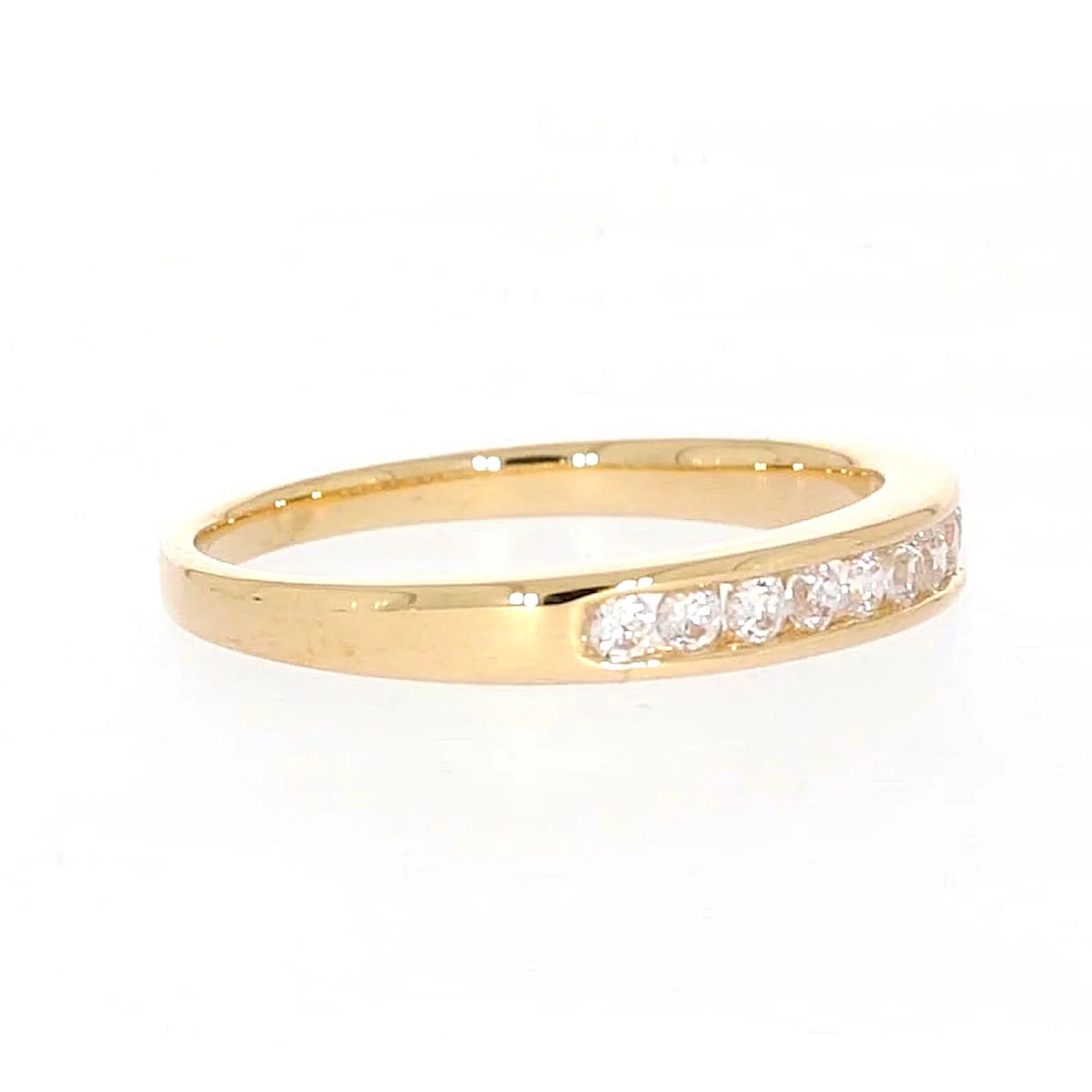 HUSH 9ct Yellow Gold 1/4 carat tw of Diamond Simulants Ring - Image 64