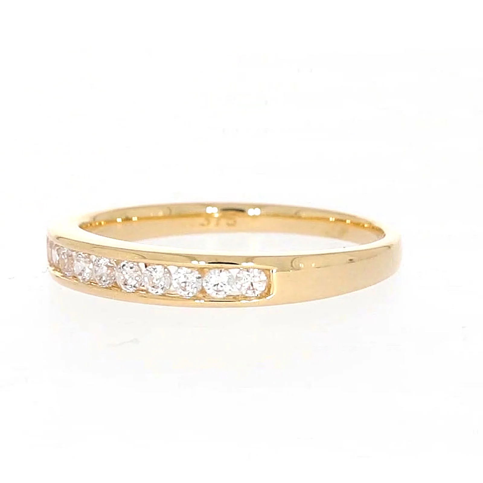 HUSH 9ct Yellow Gold 1/4 carat tw of Diamond Simulants Ring - Image 9