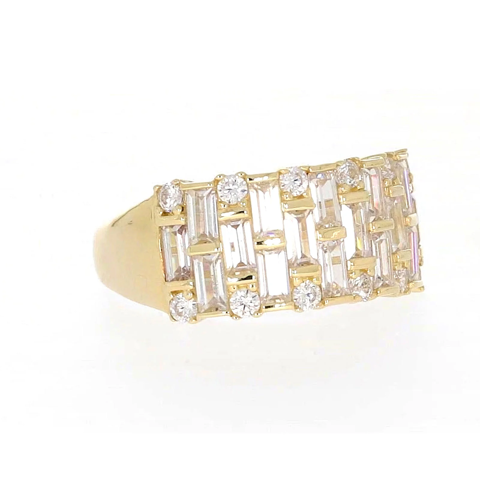 HUSH 9ct Yellow Gold Round Brilliant Cut with 2 1/2 CARAT tw of Diamond Simulants Ring - Image 70