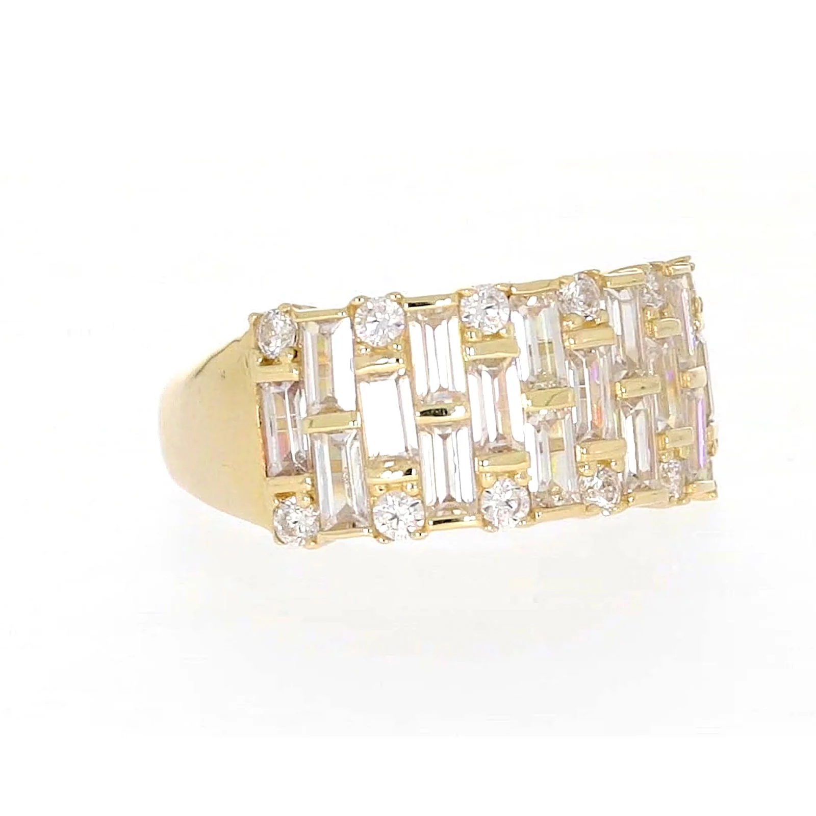 HUSH 9ct Yellow Gold Round Brilliant Cut with 2 1/2 CARAT tw of Diamond Simulants Ring - Image 71