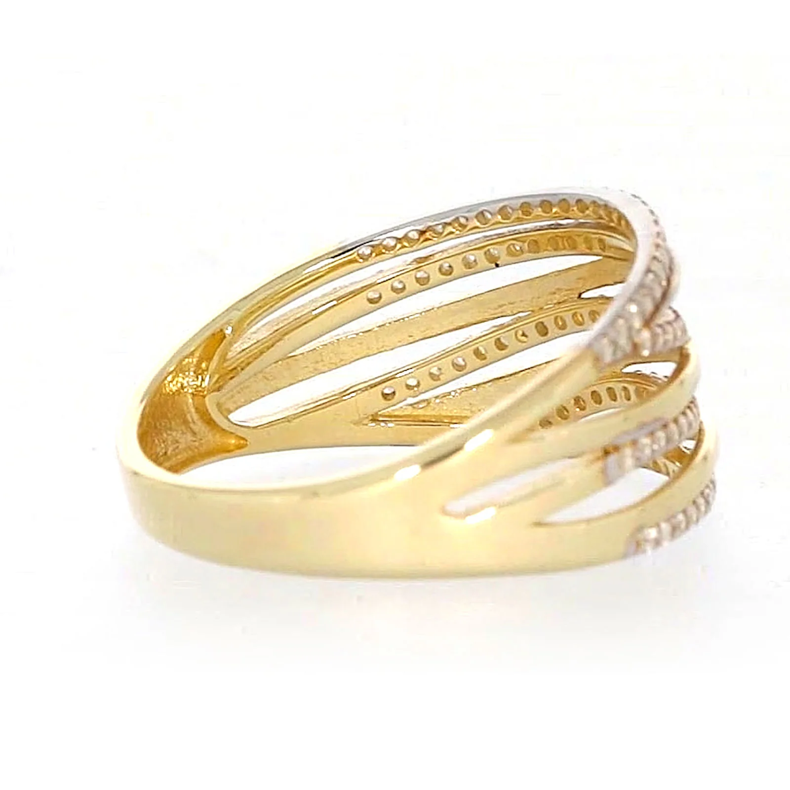 9ct Yellow Gold Cubic Zirconia Ring - Image 50