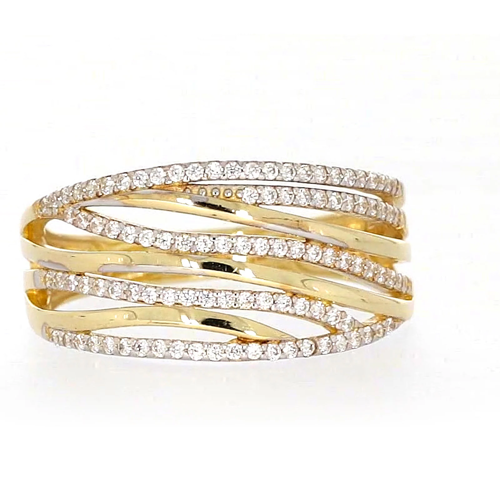 9ct Yellow Gold Cubic Zirconia Ring - Image 72