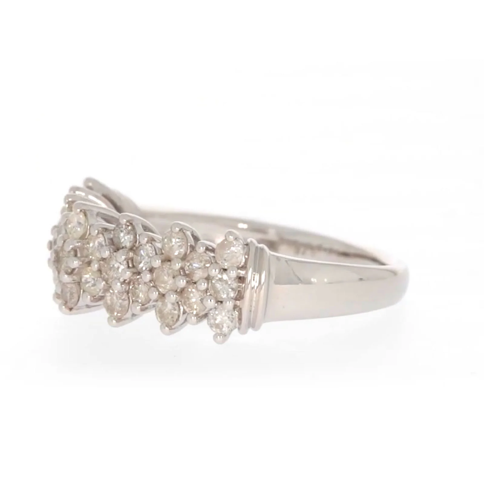 Sterling Silver Round Brilliant Cut 1 Carat tw of Diamonds Ring - Image 13