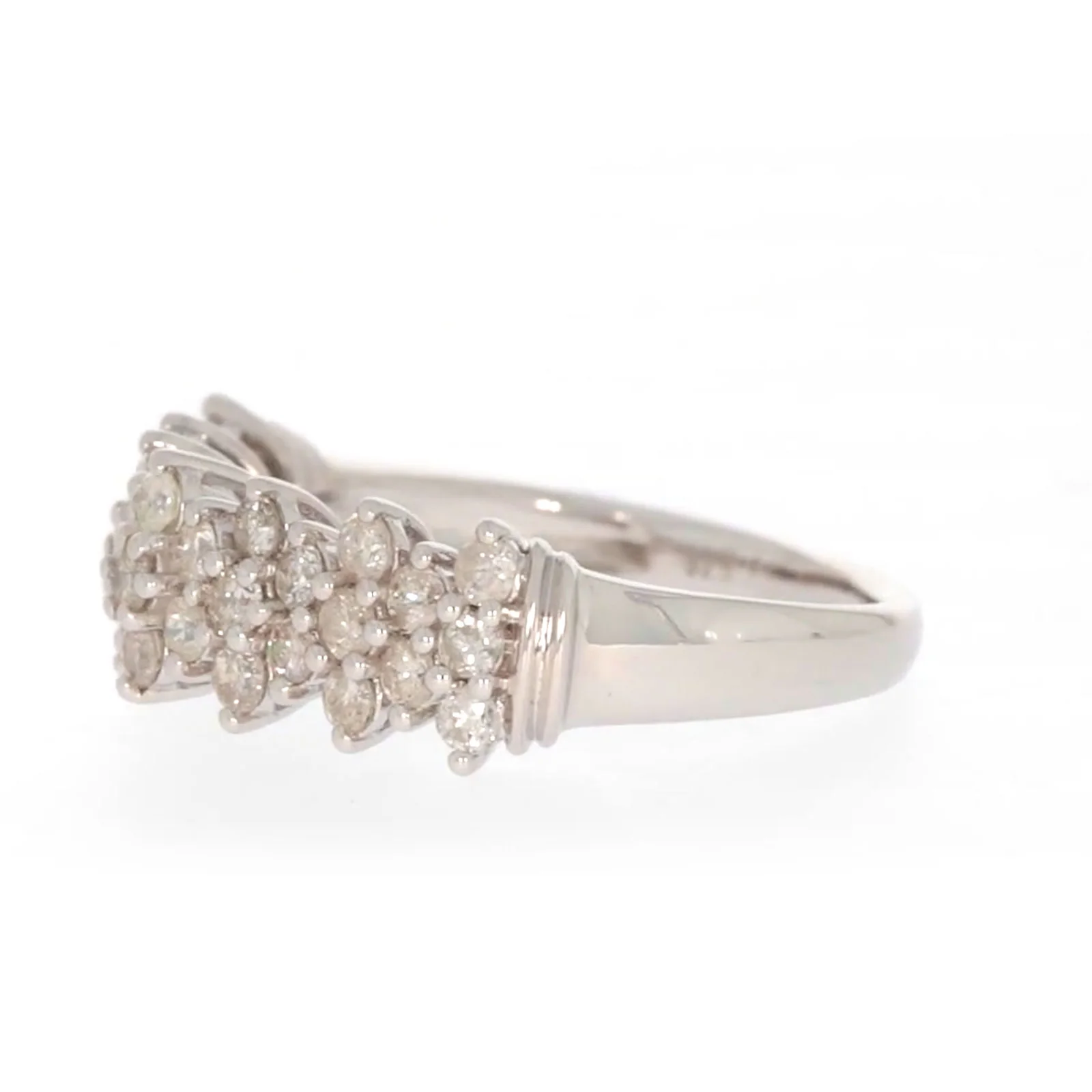 Sterling Silver Round Brilliant Cut 1 Carat tw of Diamonds Ring - Image 14