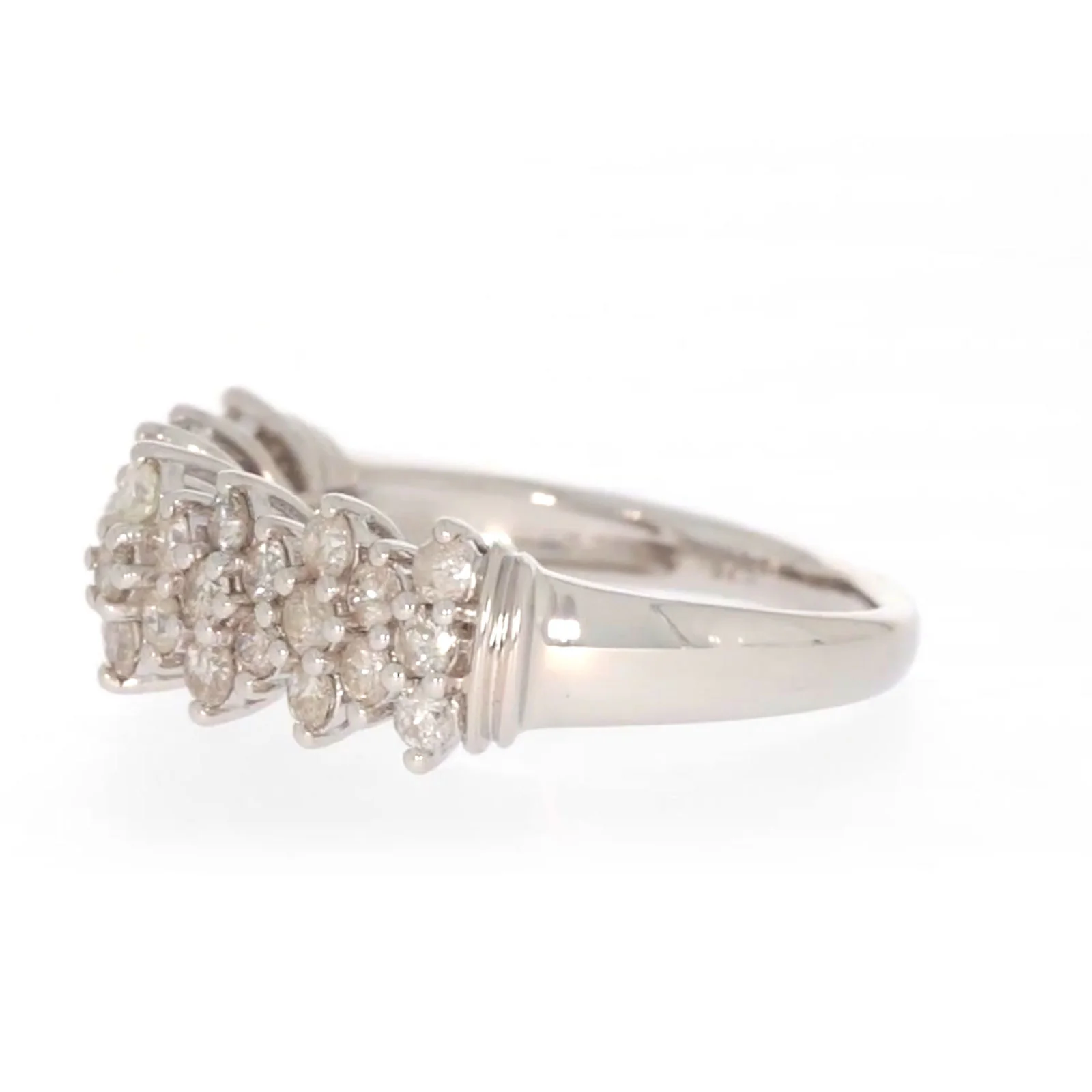 Sterling Silver Round Brilliant Cut 1 Carat tw of Diamonds Ring - Image 15