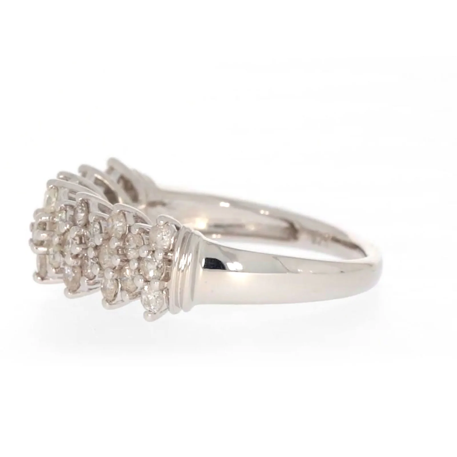 Sterling Silver Round Brilliant Cut 1 Carat tw of Diamonds Ring - Image 17