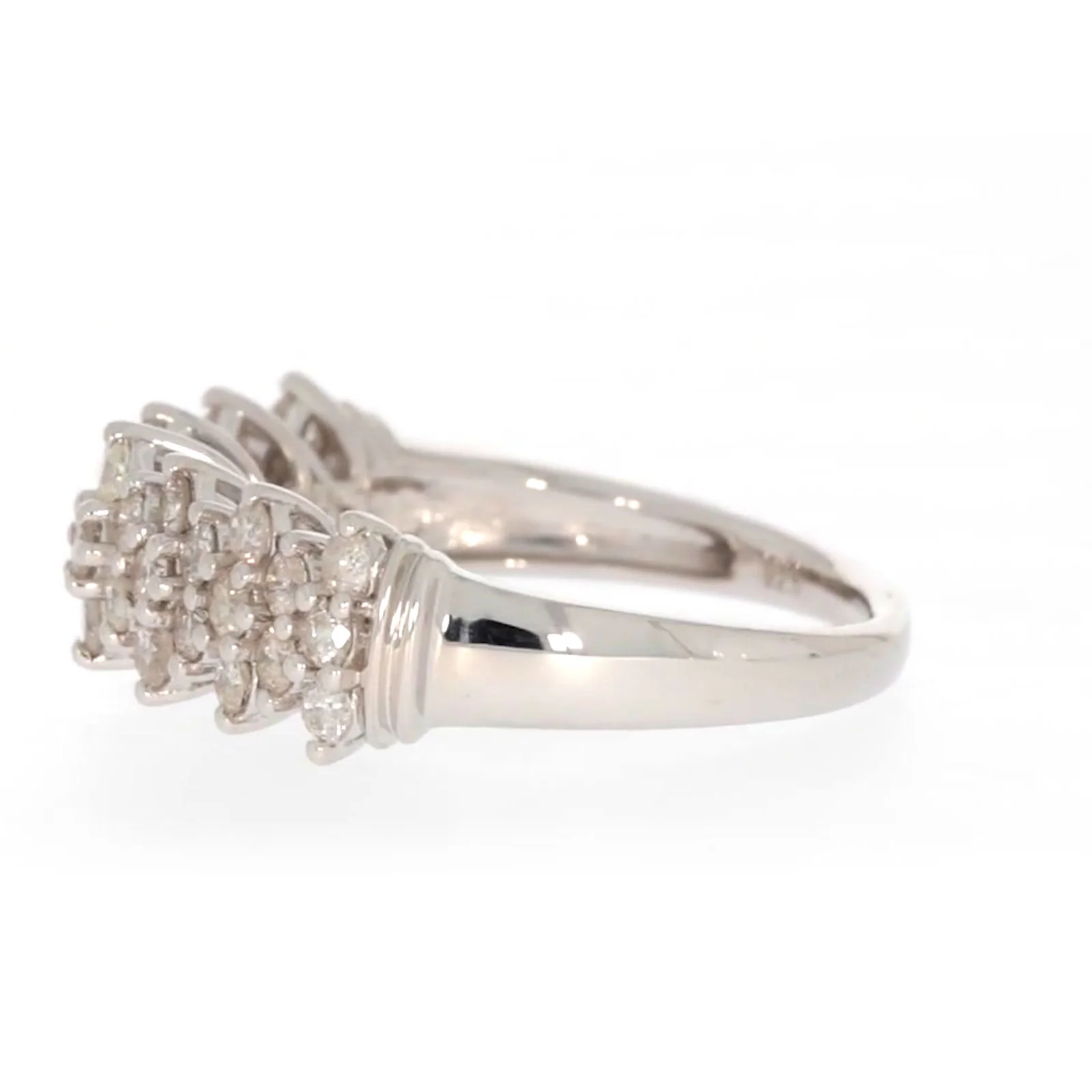 Sterling Silver Round Brilliant Cut 1 Carat tw of Diamonds Ring - Image 18