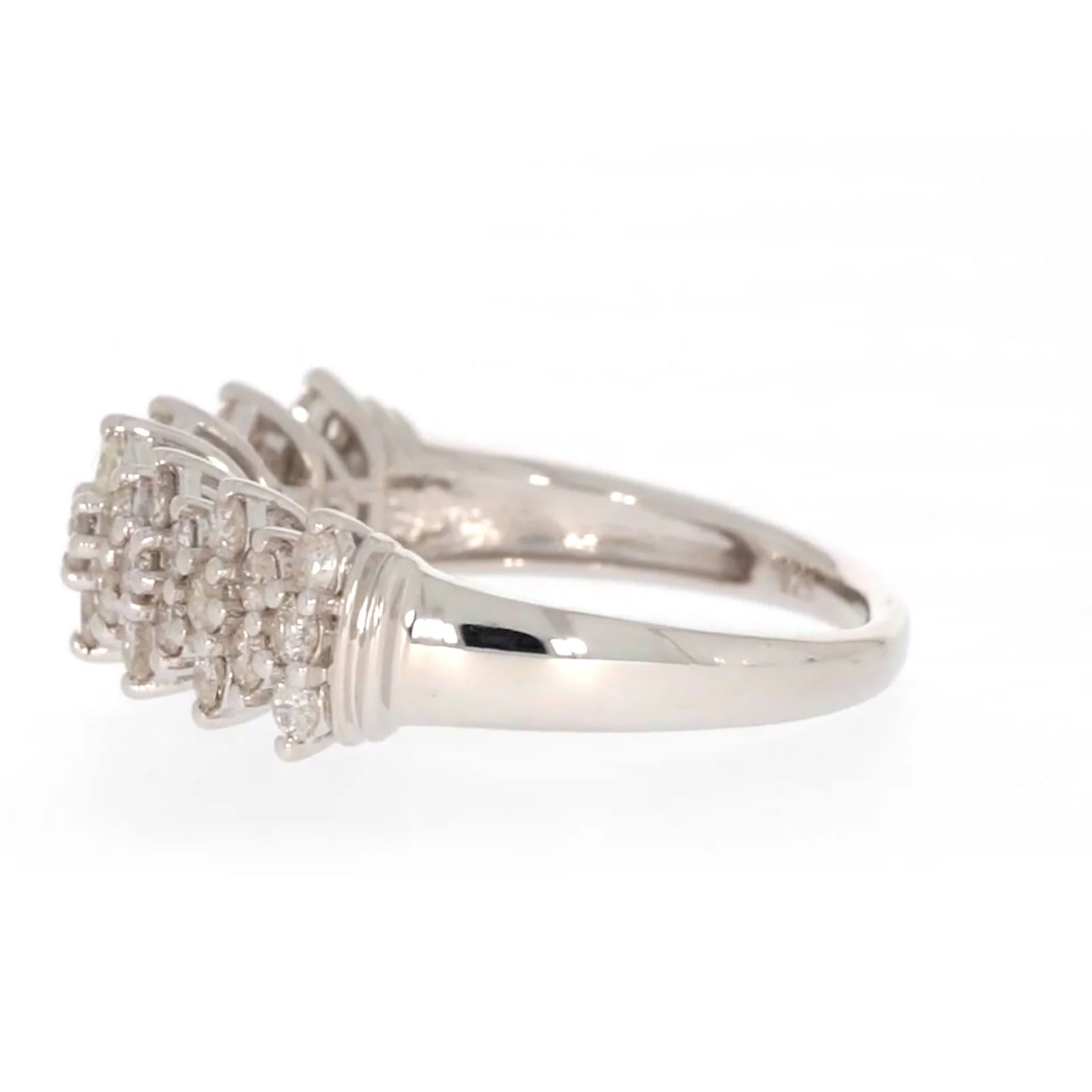 Sterling Silver Round Brilliant Cut 1 Carat tw of Diamonds Ring - Image 19