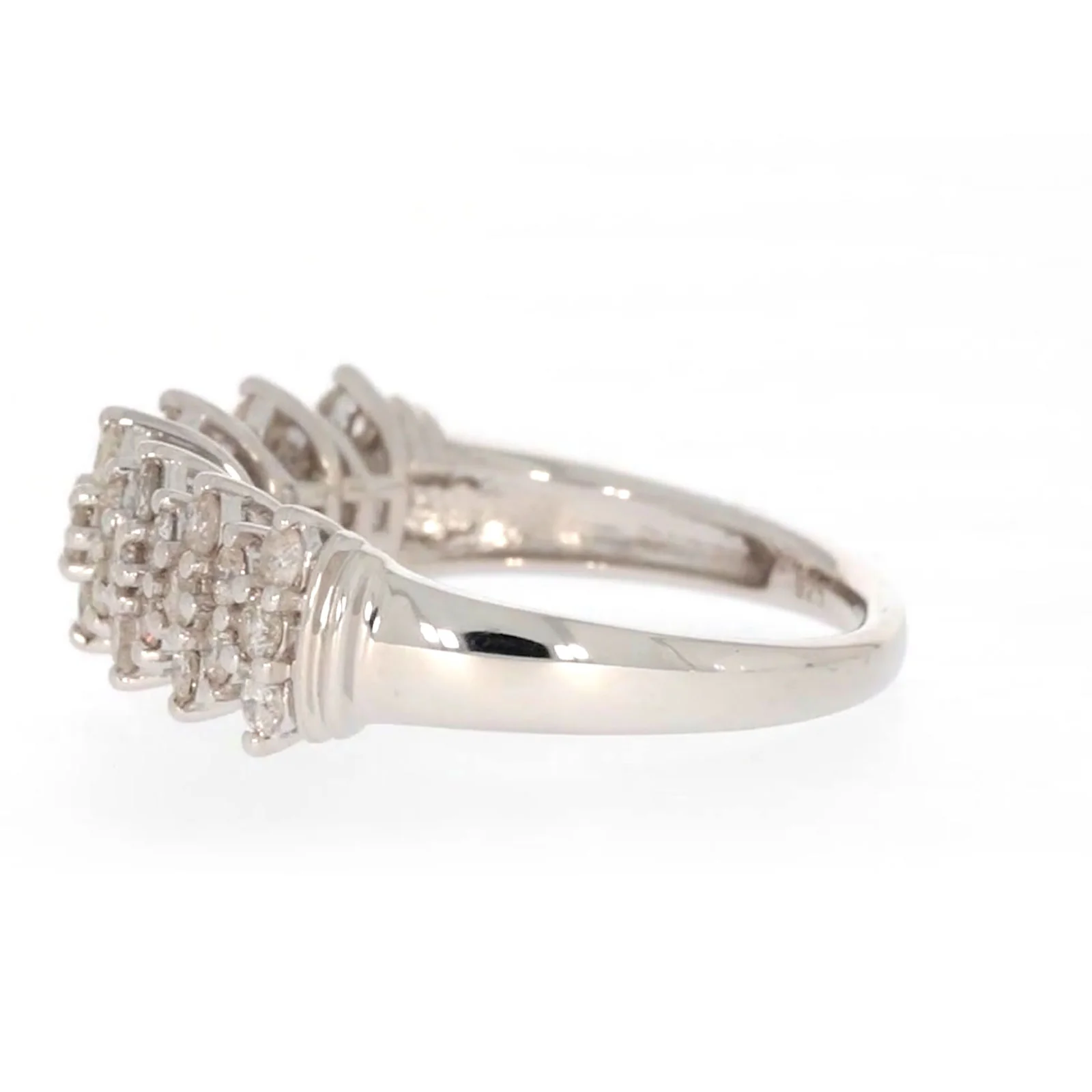 Sterling Silver Round Brilliant Cut 1 Carat tw of Diamonds Ring - Image 20