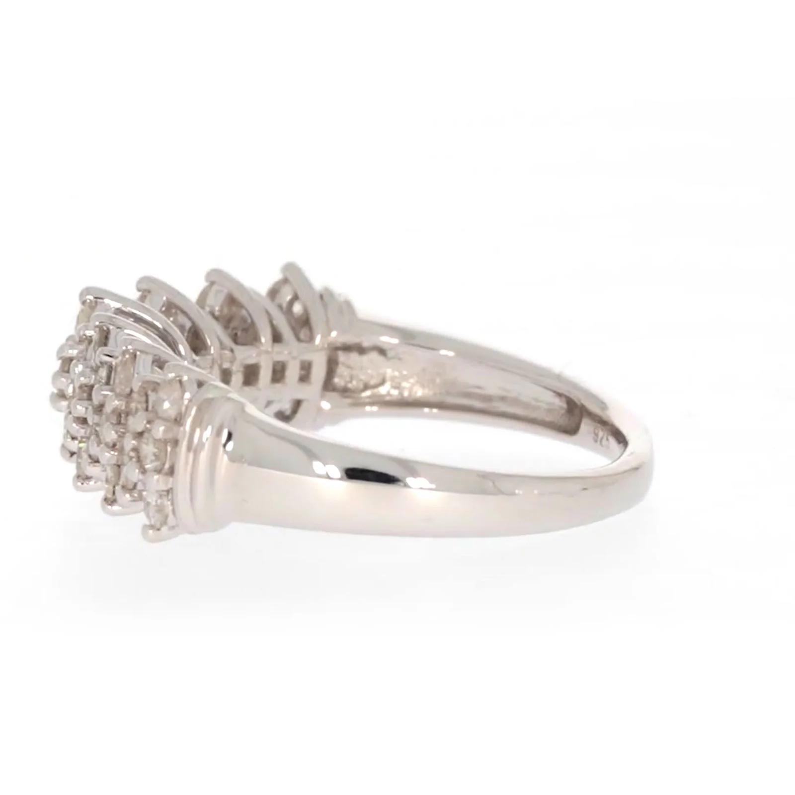 Sterling Silver Round Brilliant Cut 1 Carat tw of Diamonds Ring - Image 22