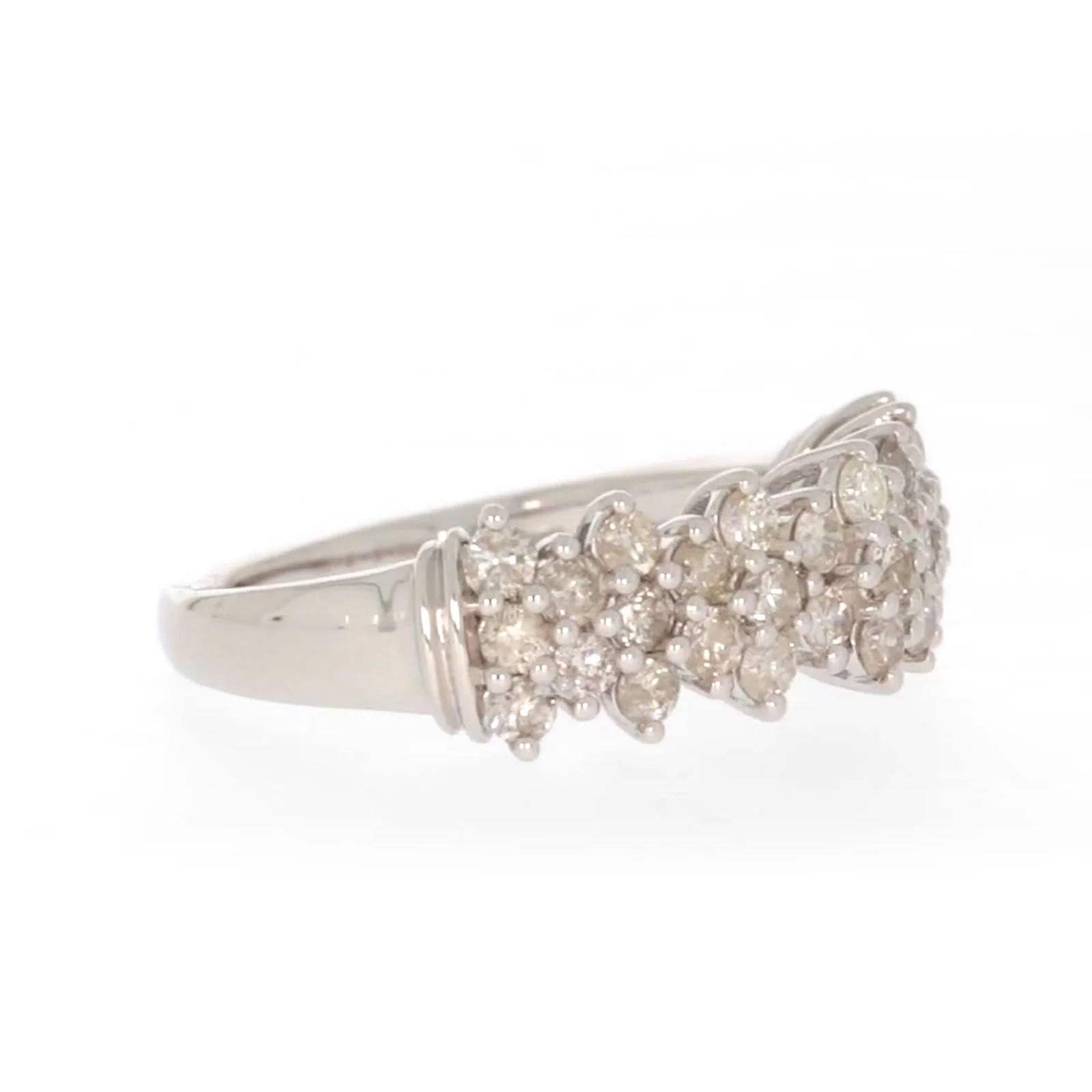 Sterling Silver Round Brilliant Cut 1 Carat tw of Diamonds Ring - Image 64