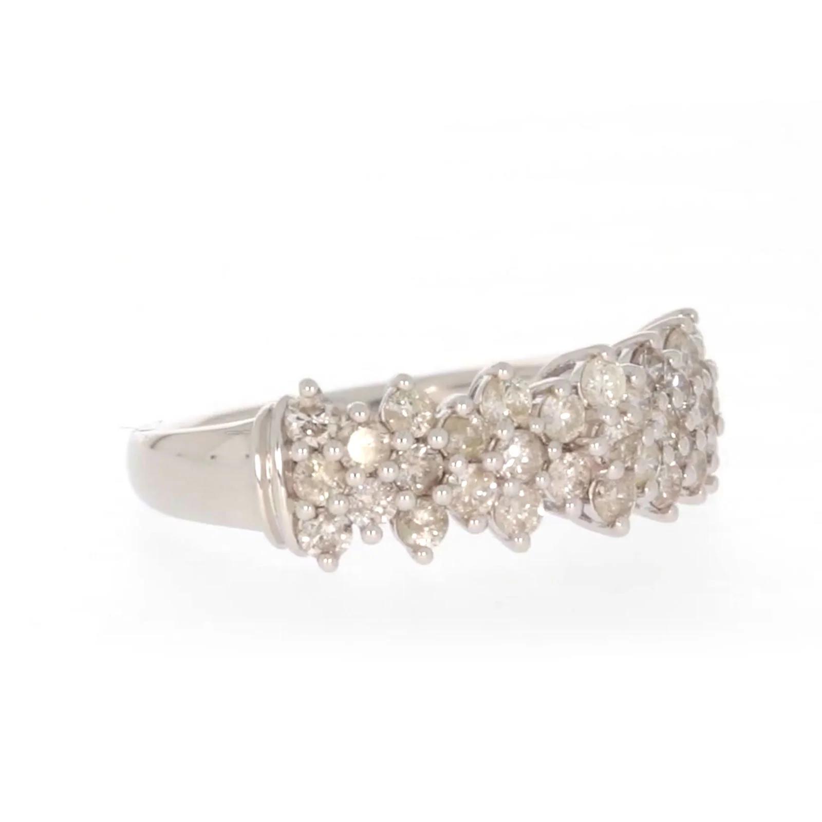Sterling Silver Round Brilliant Cut 1 Carat tw of Diamonds Ring - Image 67