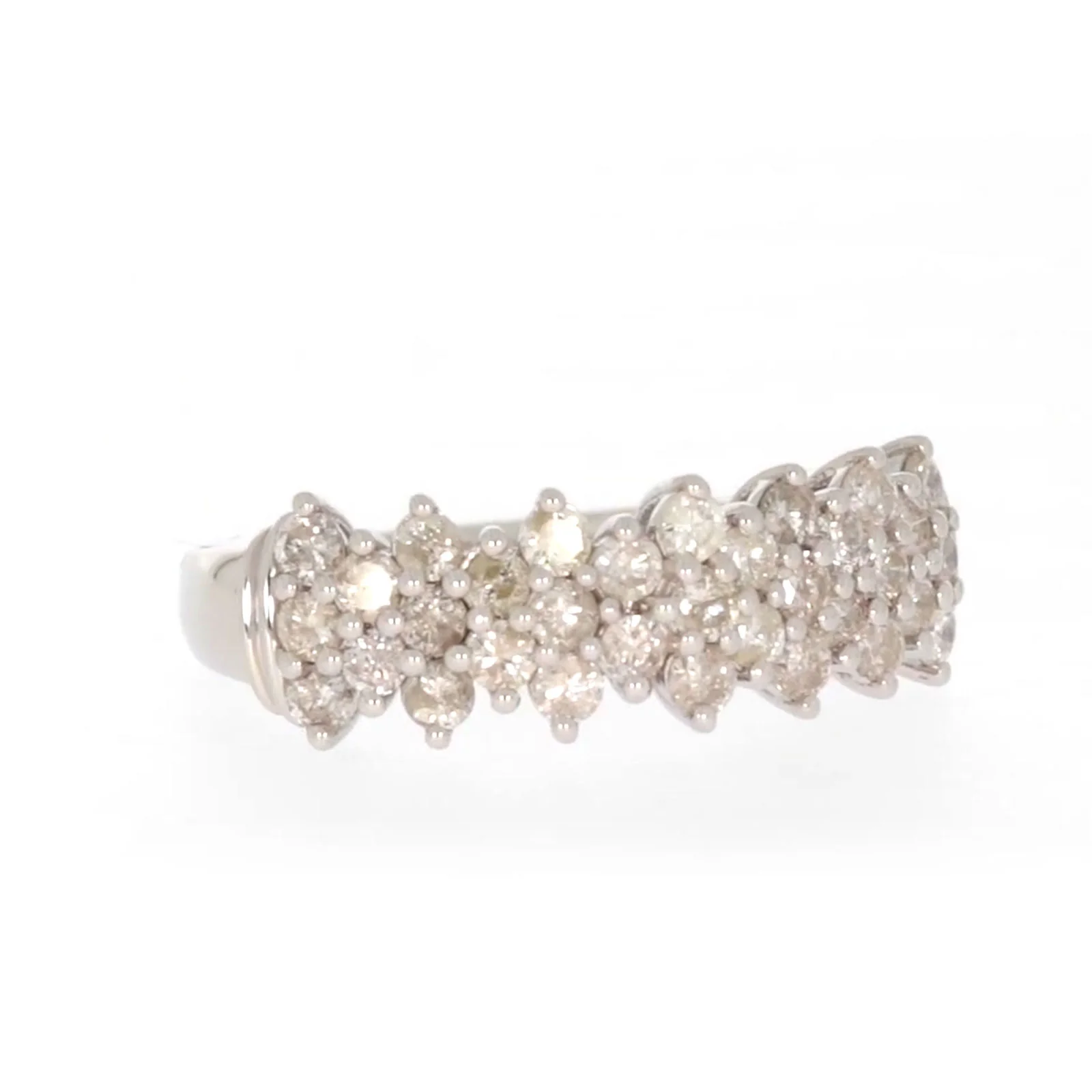 Sterling Silver Round Brilliant Cut 1 Carat tw of Diamonds Ring - Image 71