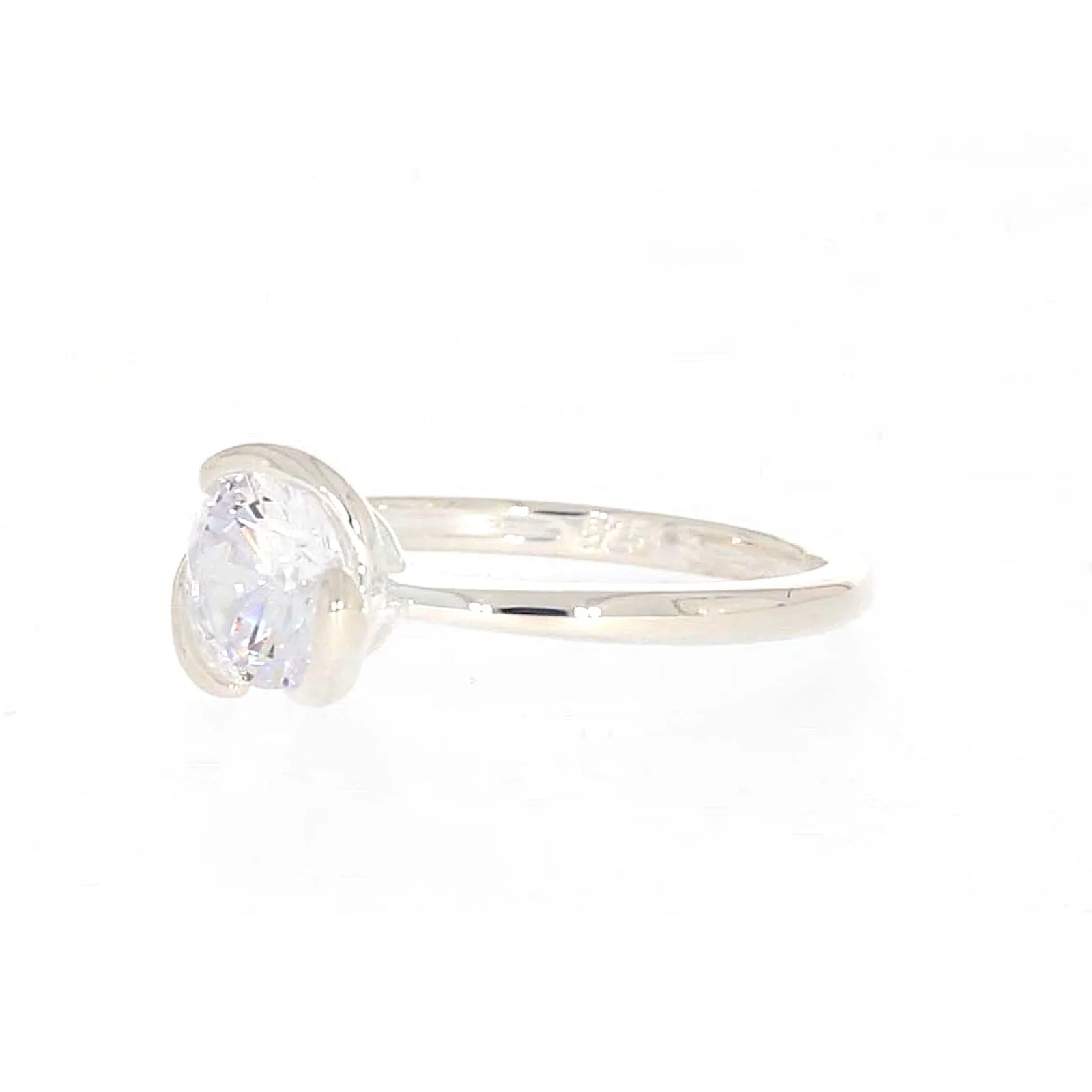 Sterling Silver Cubic Zirconia Ring - Image 11