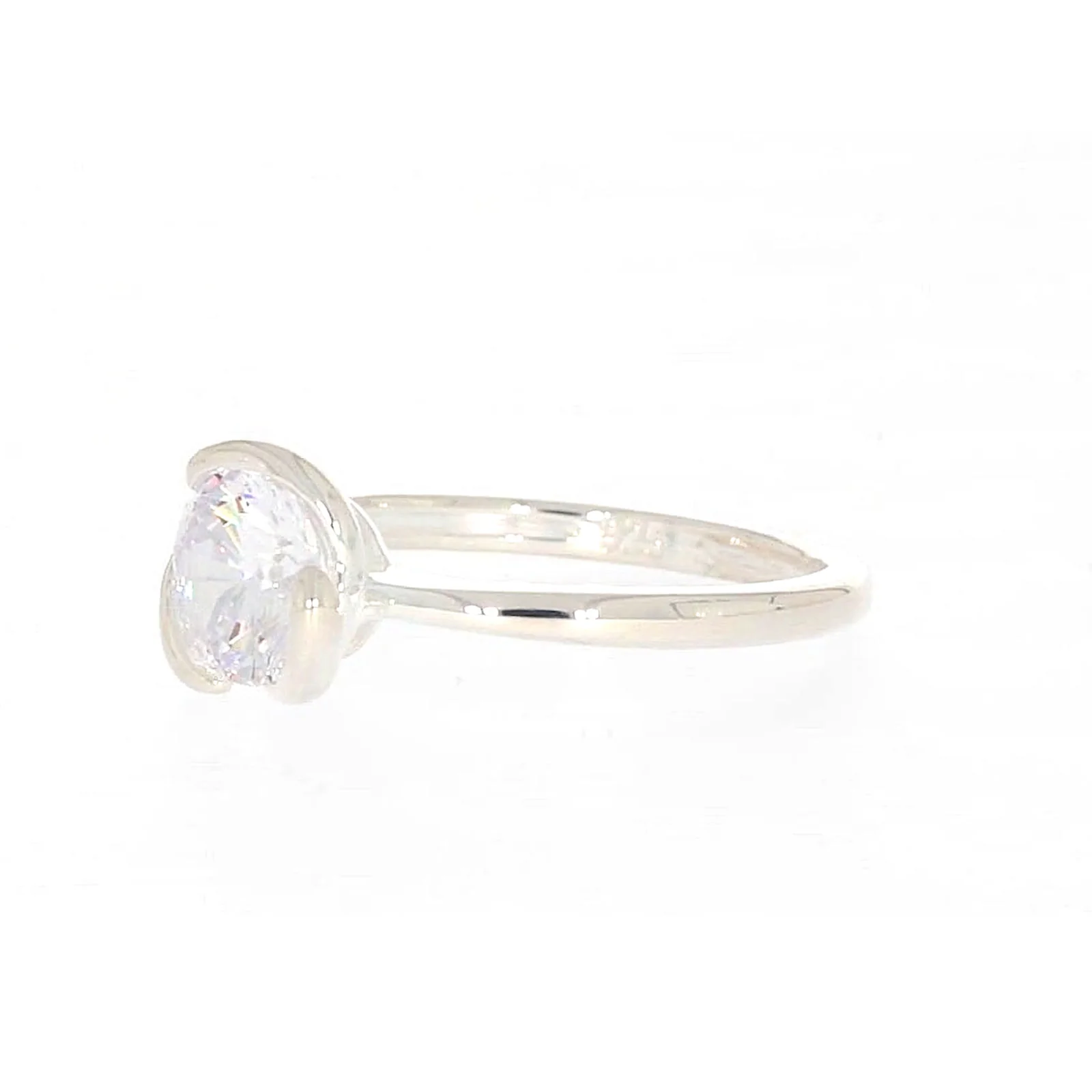 Sterling Silver Cubic Zirconia Ring - Image 12