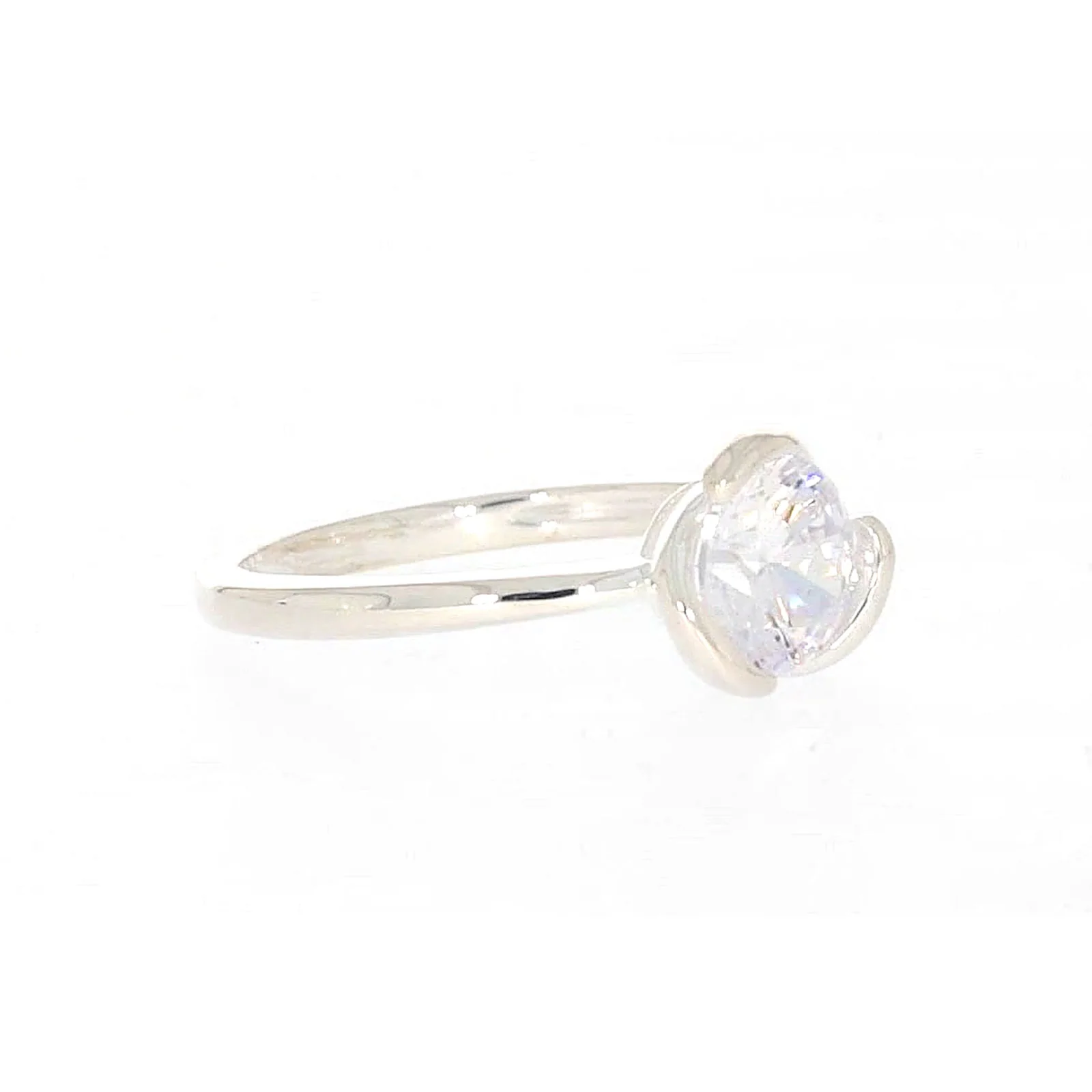 Sterling Silver Cubic Zirconia Ring - Image 67