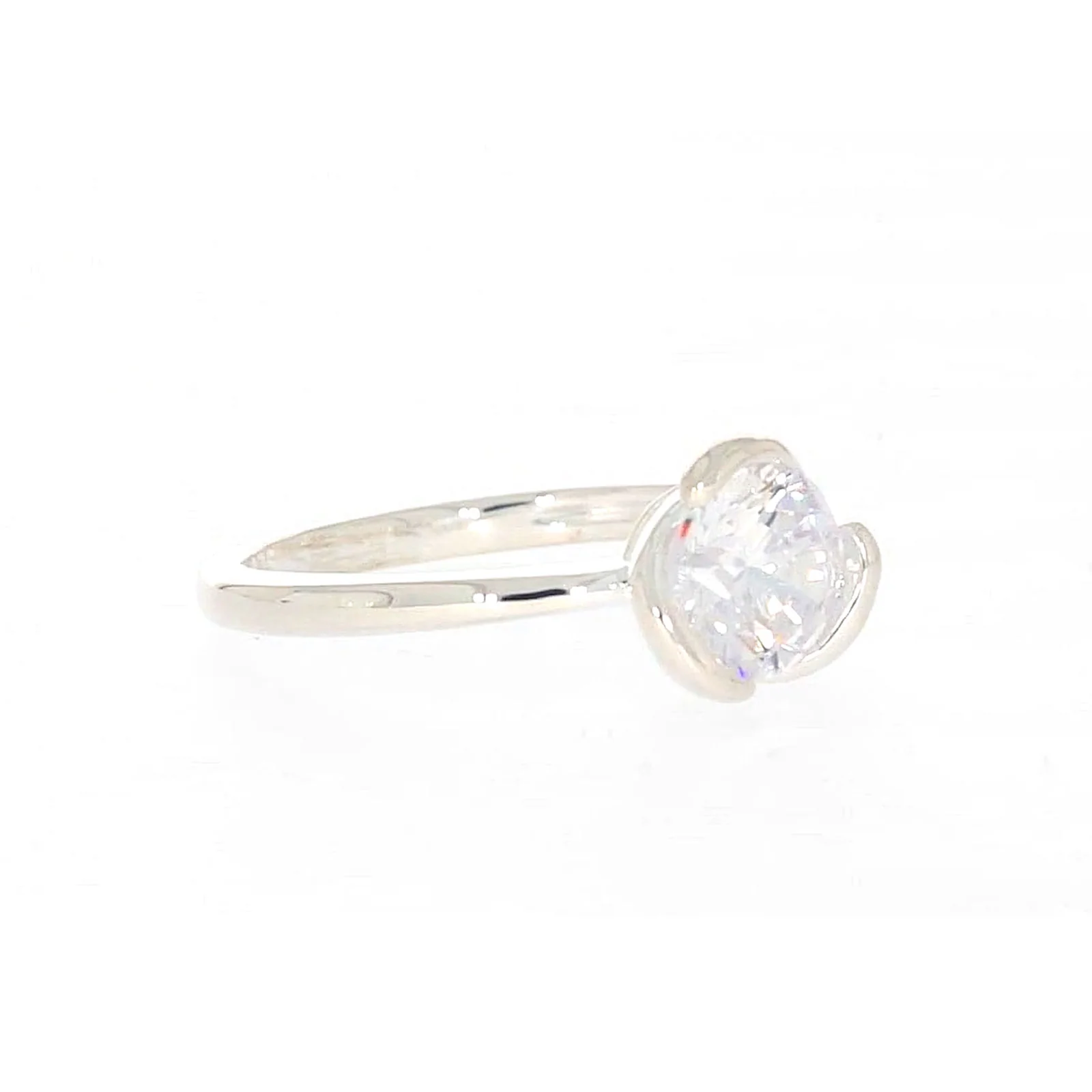 Sterling Silver Cubic Zirconia Ring - Image 68