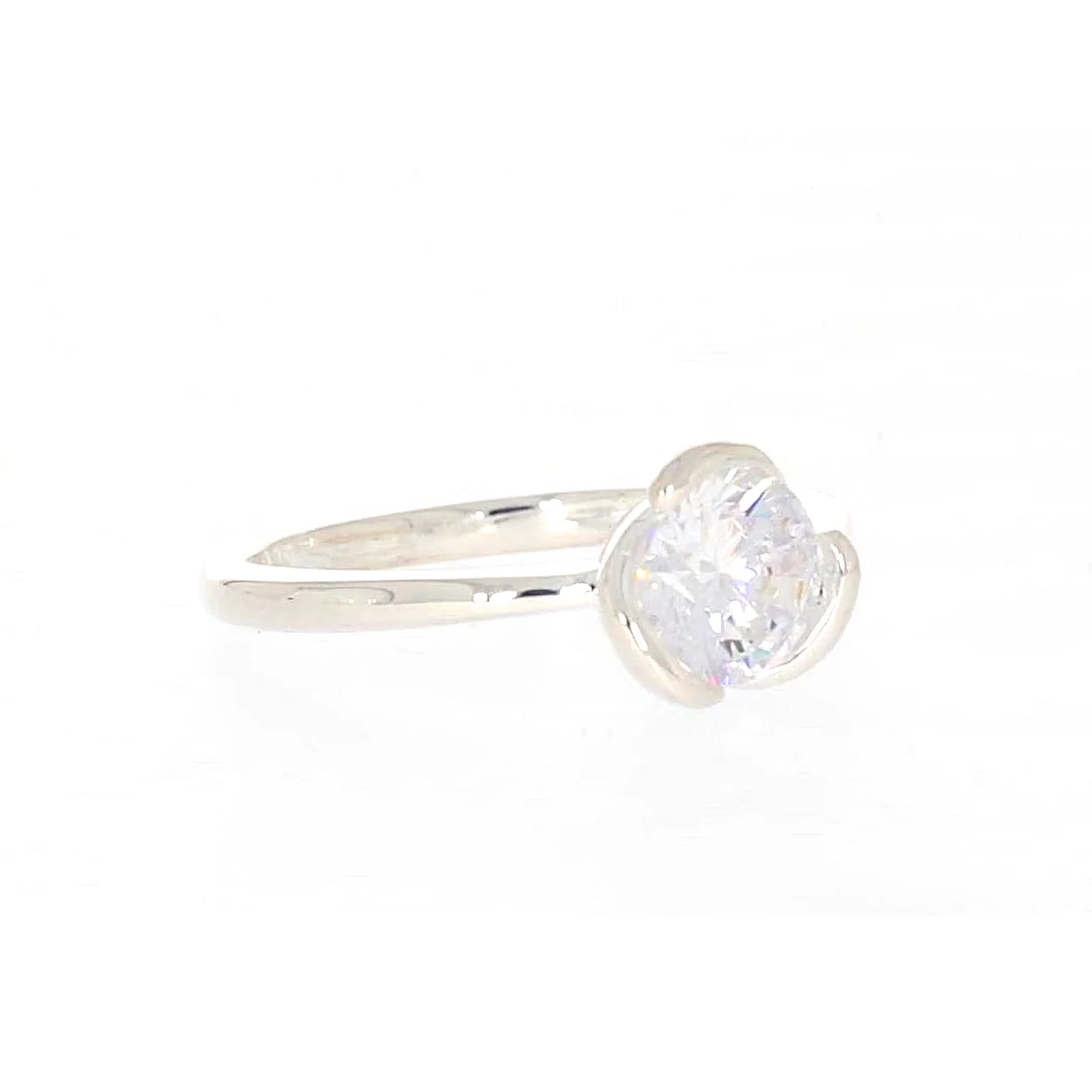 Sterling Silver Cubic Zirconia Ring - Image 69