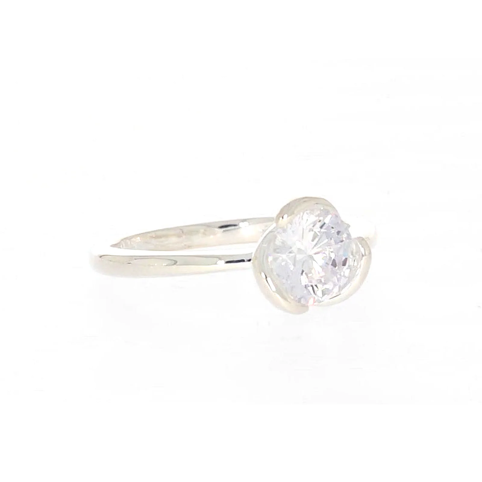 Sterling Silver Cubic Zirconia Ring - Image 70
