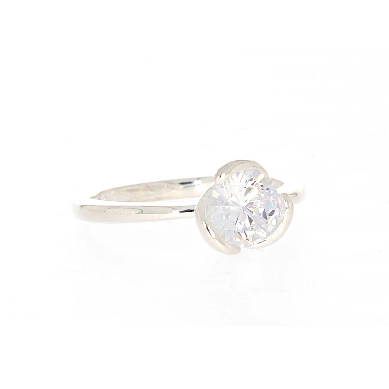Sterling Silver Cubic Zirconia Ring - Image 71