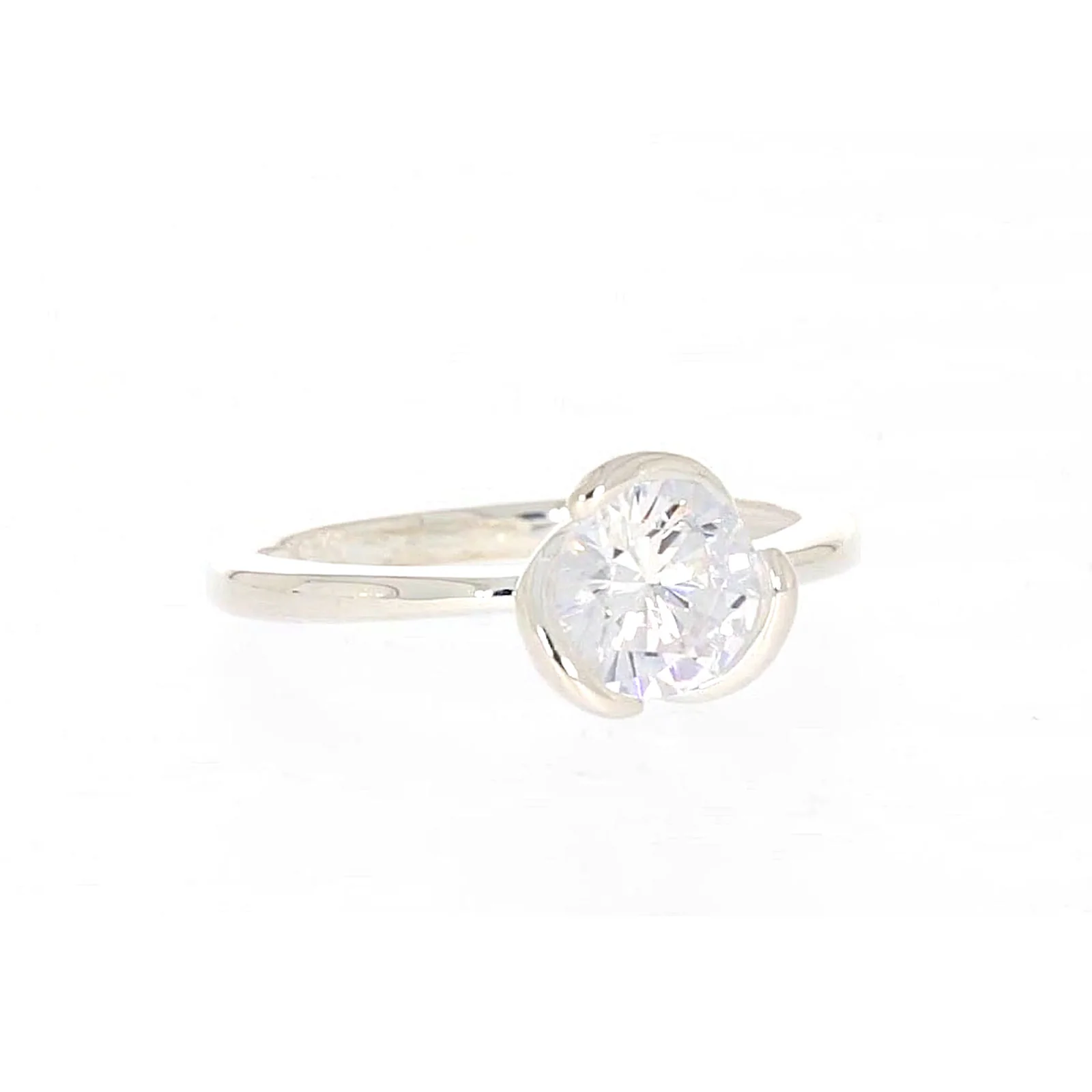Sterling Silver Cubic Zirconia Ring - Image 72