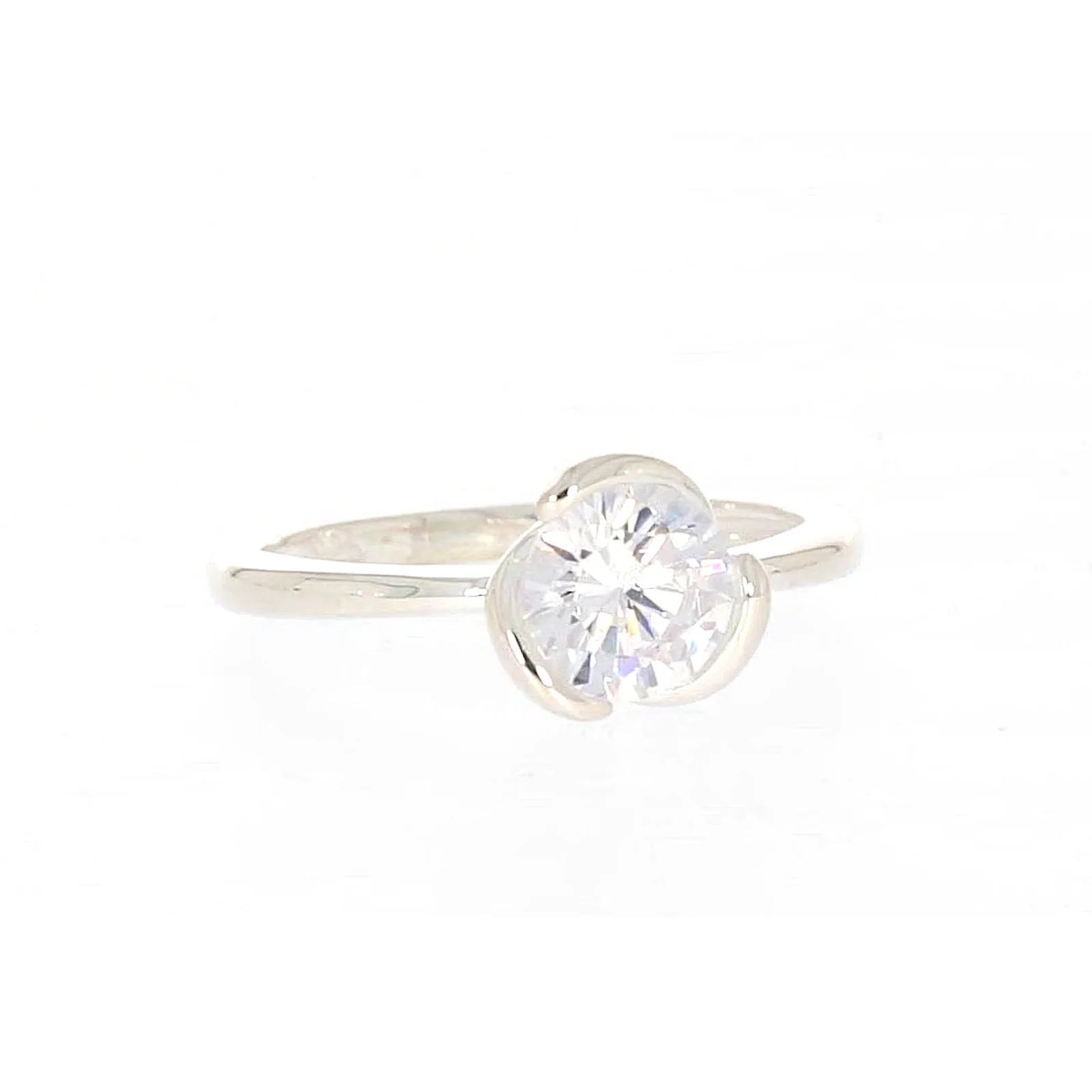 Sterling Silver Cubic Zirconia Ring - Image 73