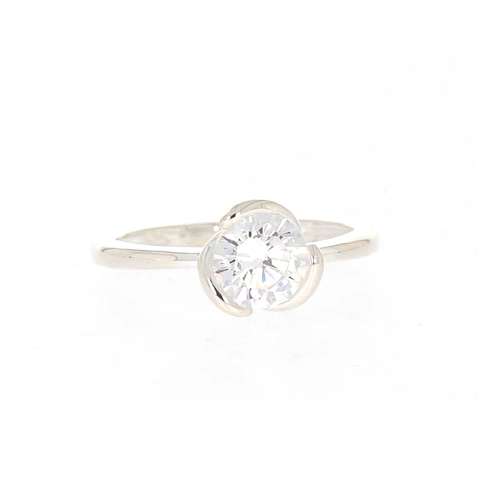 Sterling Silver Cubic Zirconia Ring - Image 74