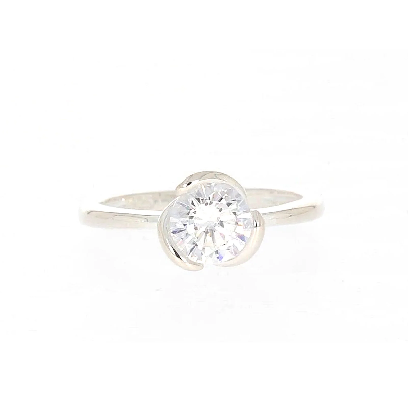 Sterling Silver Cubic Zirconia Ring - Image 75
