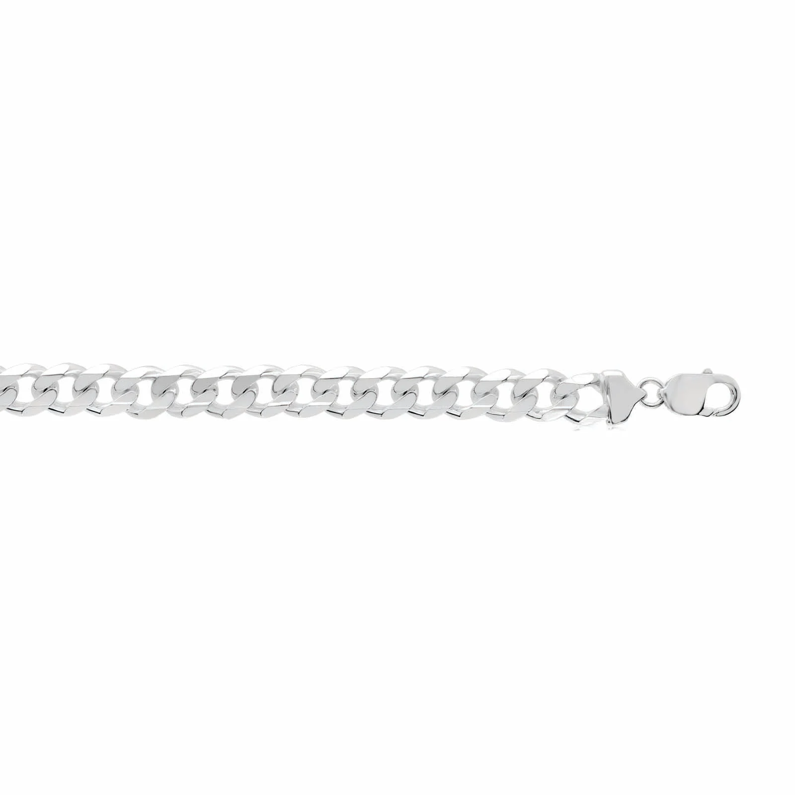 Sterling Silver 55cm Curb Chain