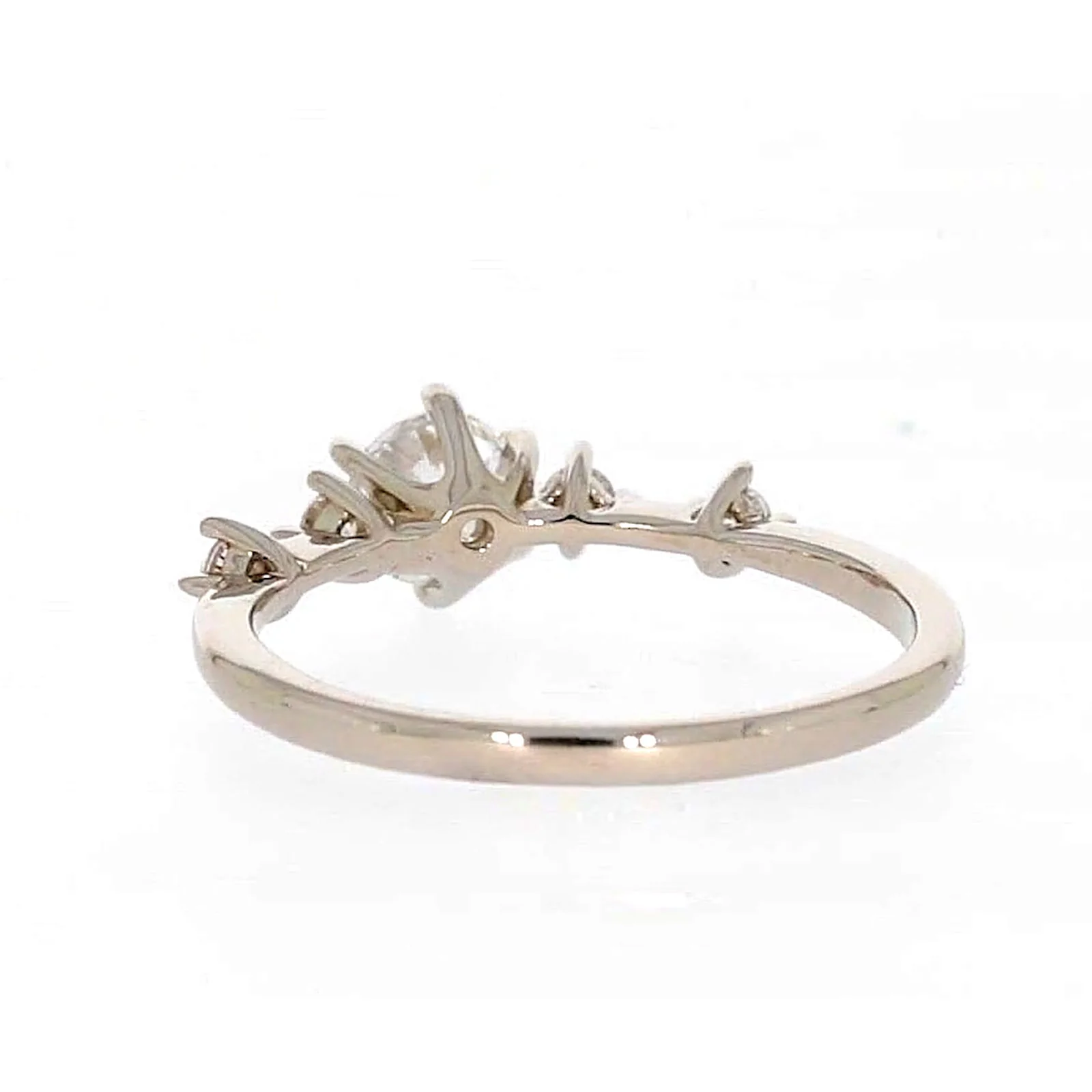 Sterling Silver Round Cubic Zirconia Ring - Image 35