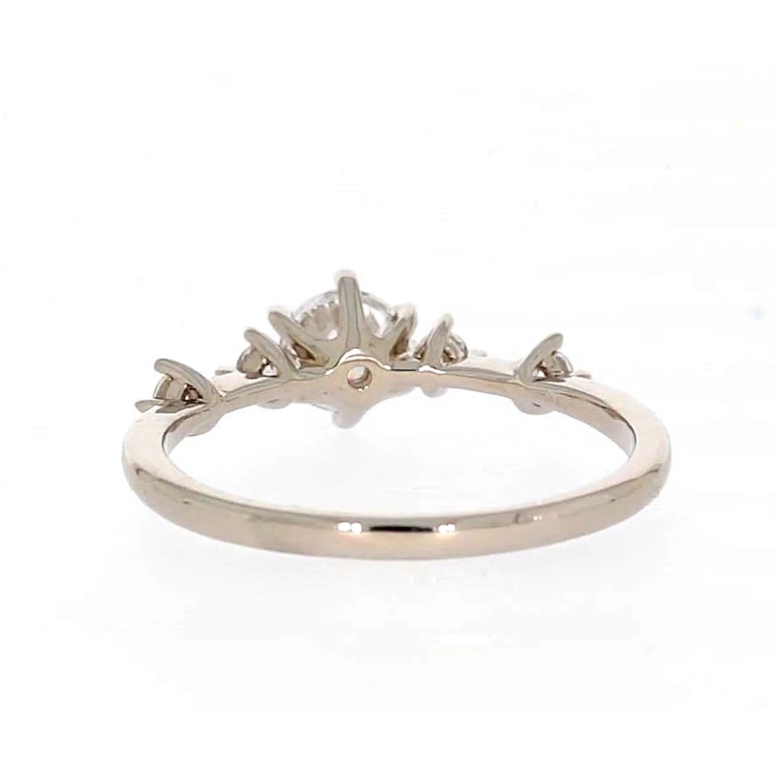 Sterling Silver Round Cubic Zirconia Ring - Image 37
