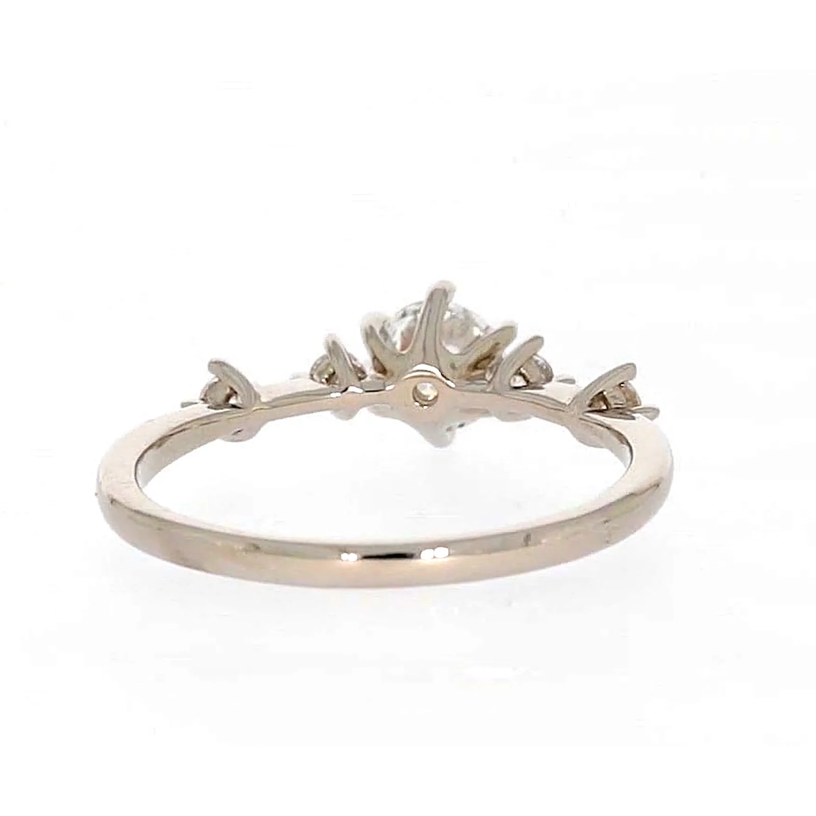 Sterling Silver Round Cubic Zirconia Ring - Image 41