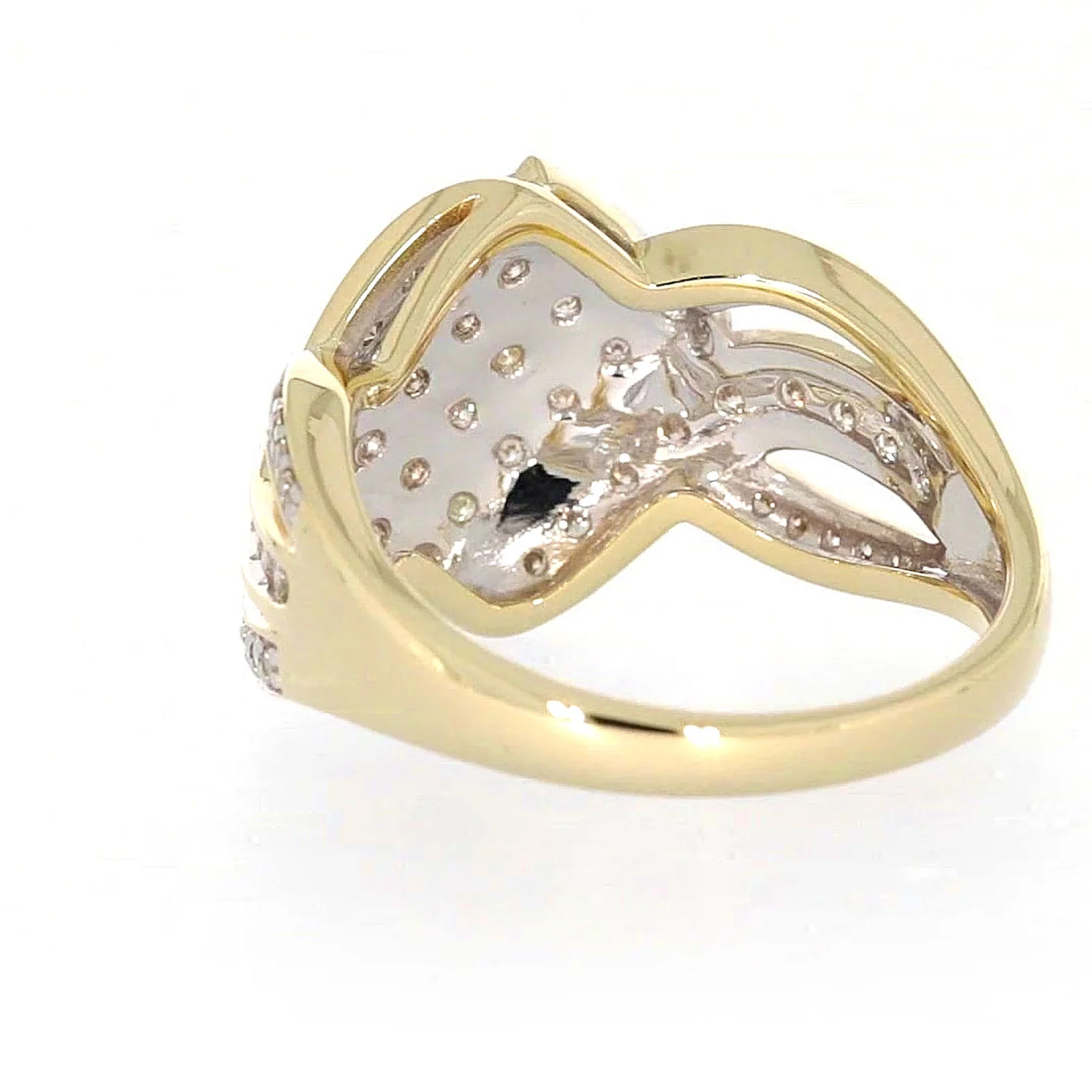 9ct Yellow Gold Round Brilliant Cut 0.34 CARAT tw of Diamonds Ring - Image 31