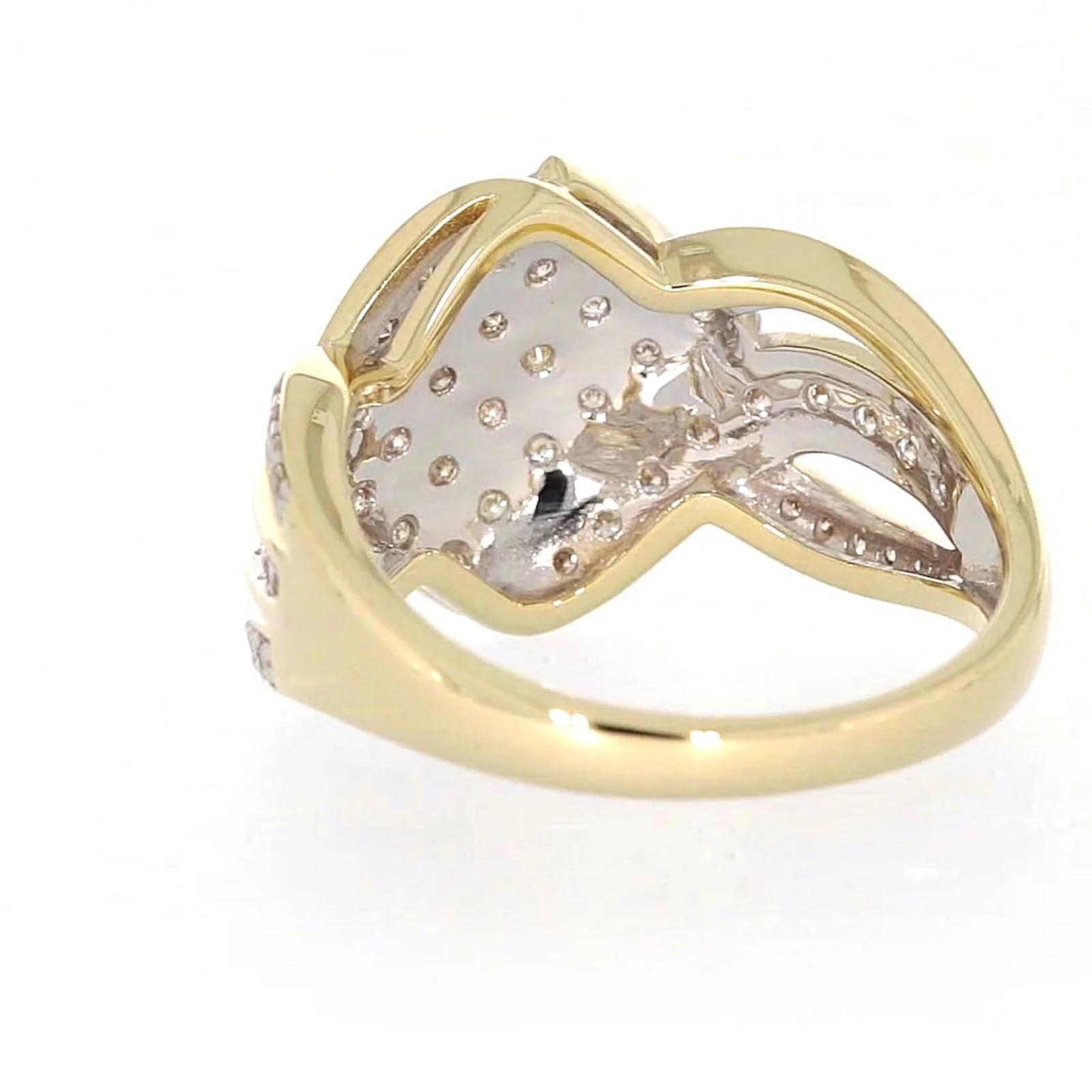 9ct Yellow Gold Round Brilliant Cut 0.34 CARAT tw of Diamonds Ring - Image 32