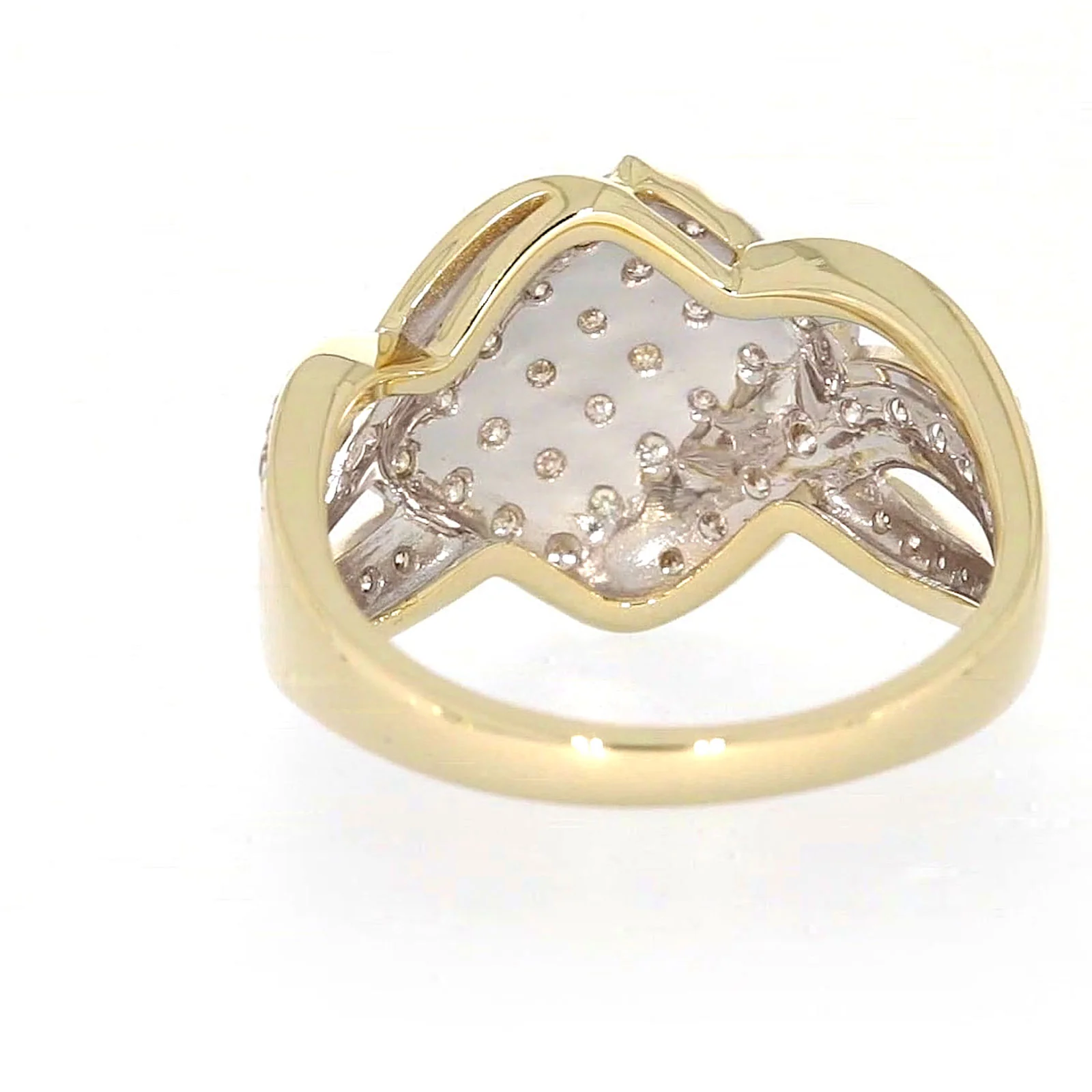 9ct Yellow Gold Round Brilliant Cut 0.34 CARAT tw of Diamonds Ring - Image 35