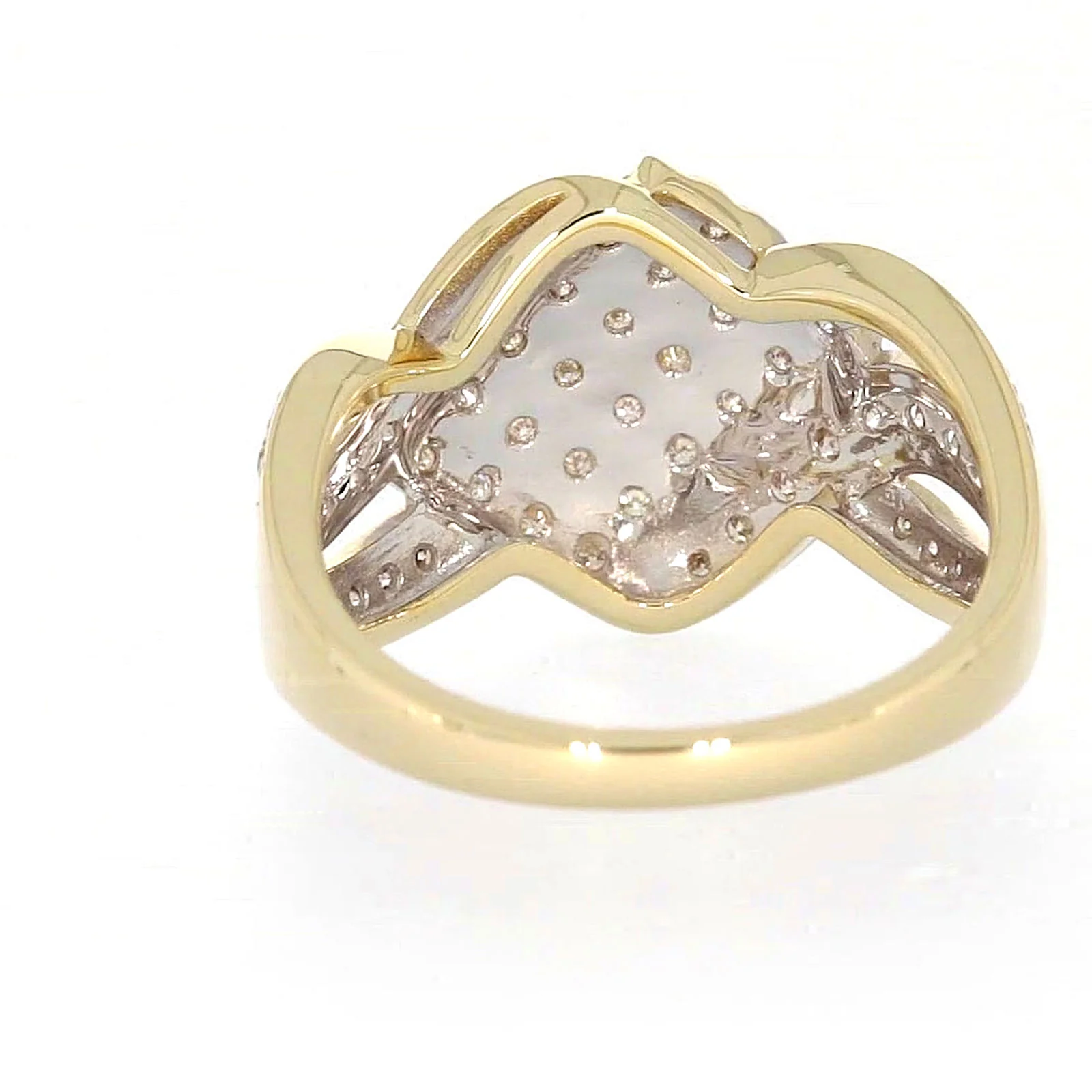 9ct Yellow Gold Round Brilliant Cut 0.34 CARAT tw of Diamonds Ring - Image 36