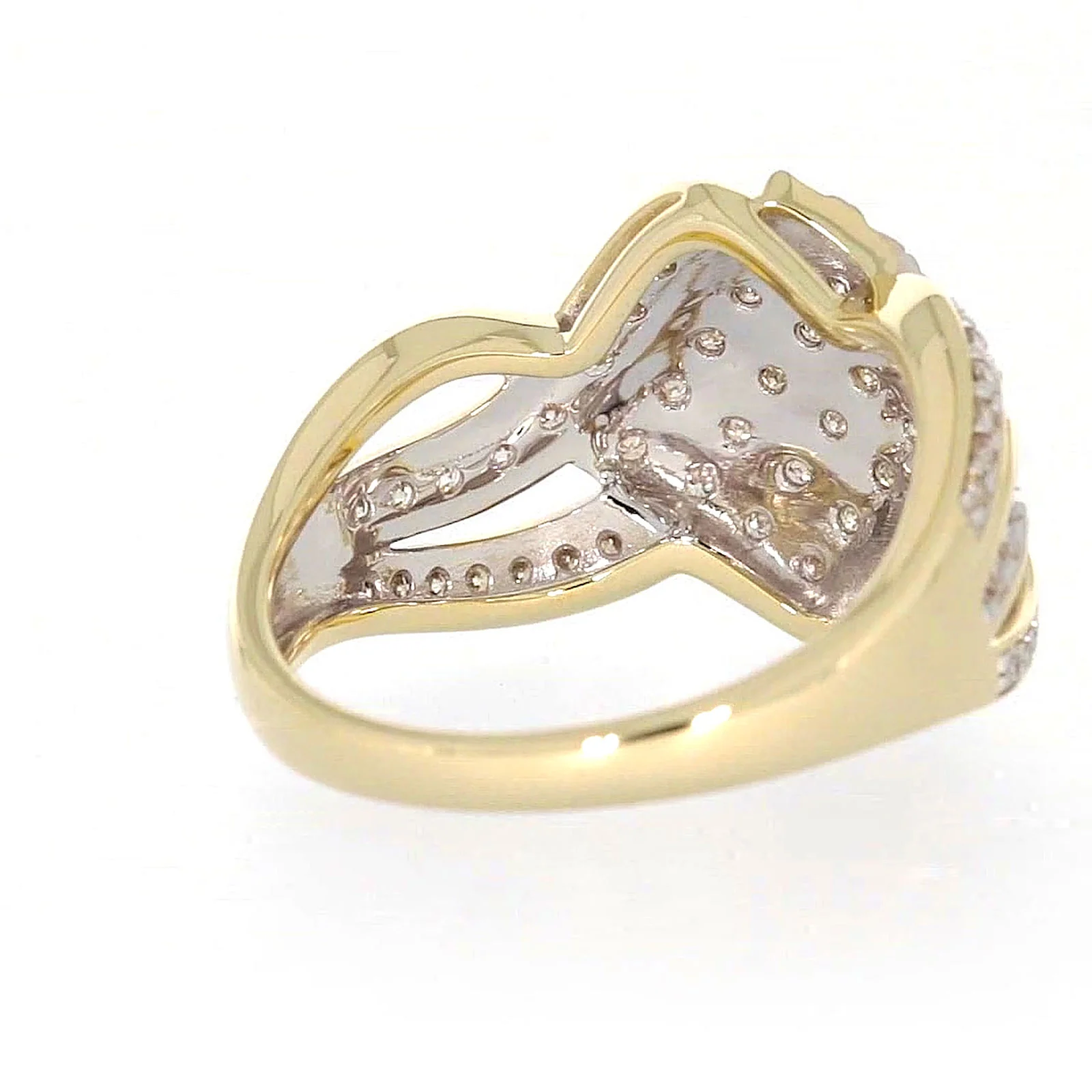 9ct Yellow Gold Round Brilliant Cut 0.34 CARAT tw of Diamonds Ring - Image 43