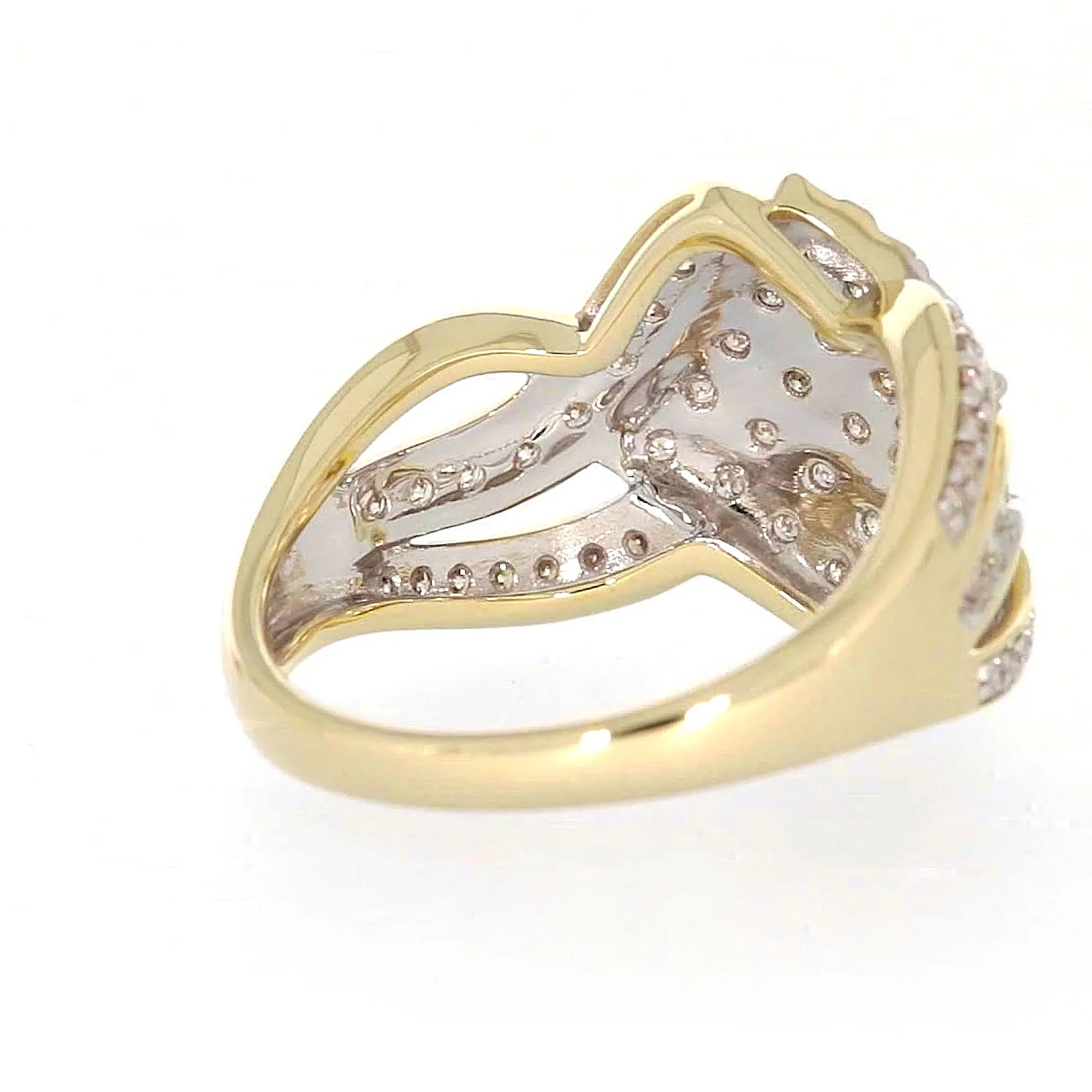 9ct Yellow Gold Round Brilliant Cut 0.34 CARAT tw of Diamonds Ring - Image 44