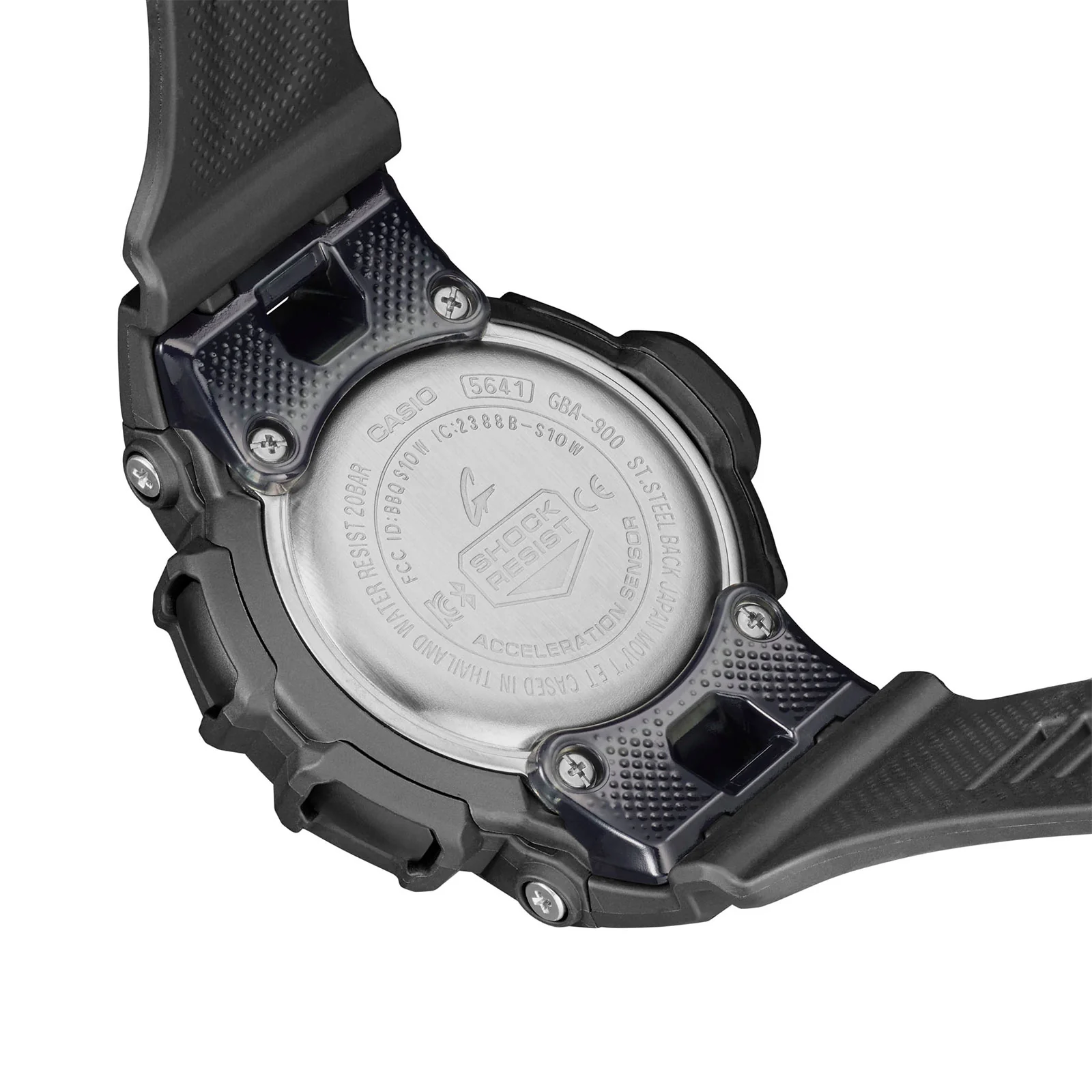Casio G-Shock Black Resin STEP Bluetooth GBA900-1A - Image 2
