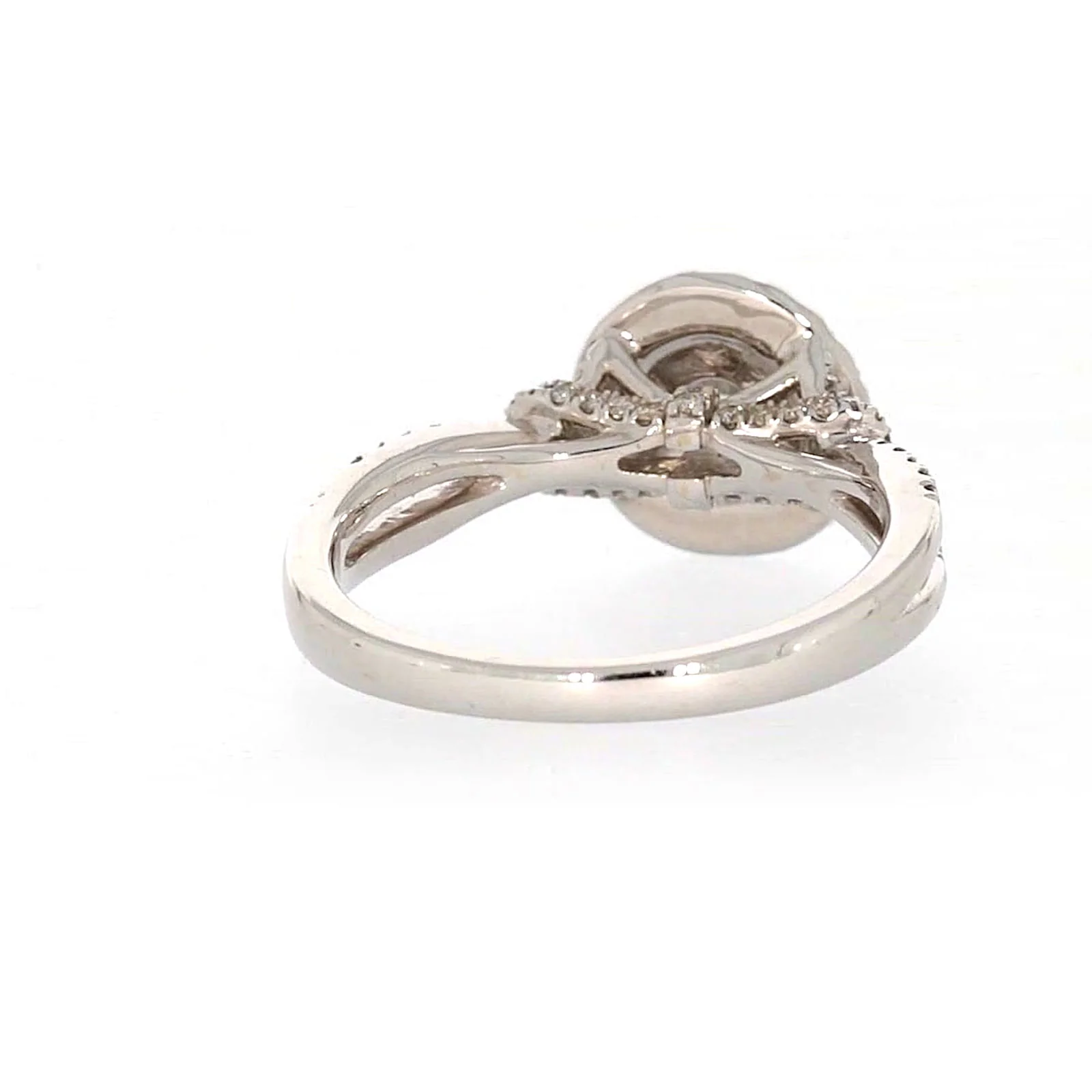 Paris 14ct White Gold Round Brilliant Cut 1 CARAT tw of Diamonds Ring - Image 42