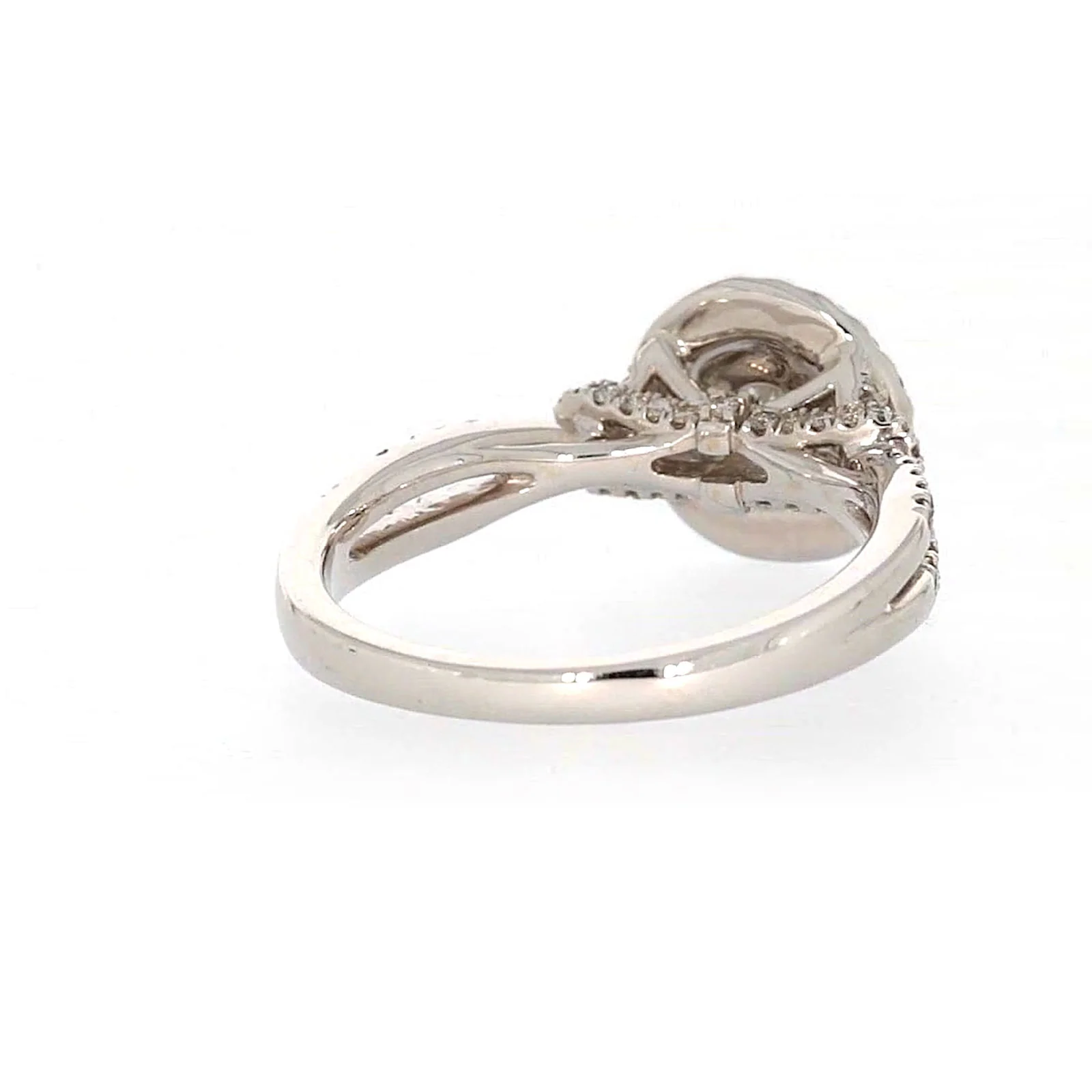 Paris 14ct White Gold Round Brilliant Cut 1 CARAT tw of Diamonds Ring - Image 44