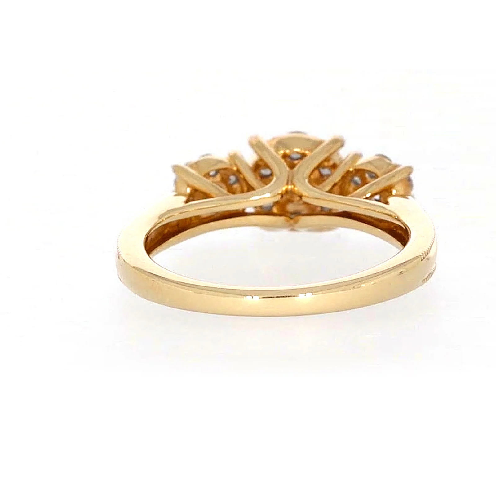London 9ct Yellow Gold Round Brilliant Cut 3/4 CARAT tw of Diamonds Ring - Image 41