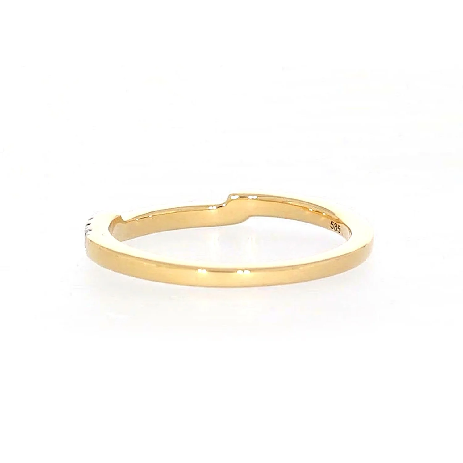 Paris 14ct Yellow Gold Round Brilliant Cut 0.20 CARAT tw of Diamonds Ring - Image 32