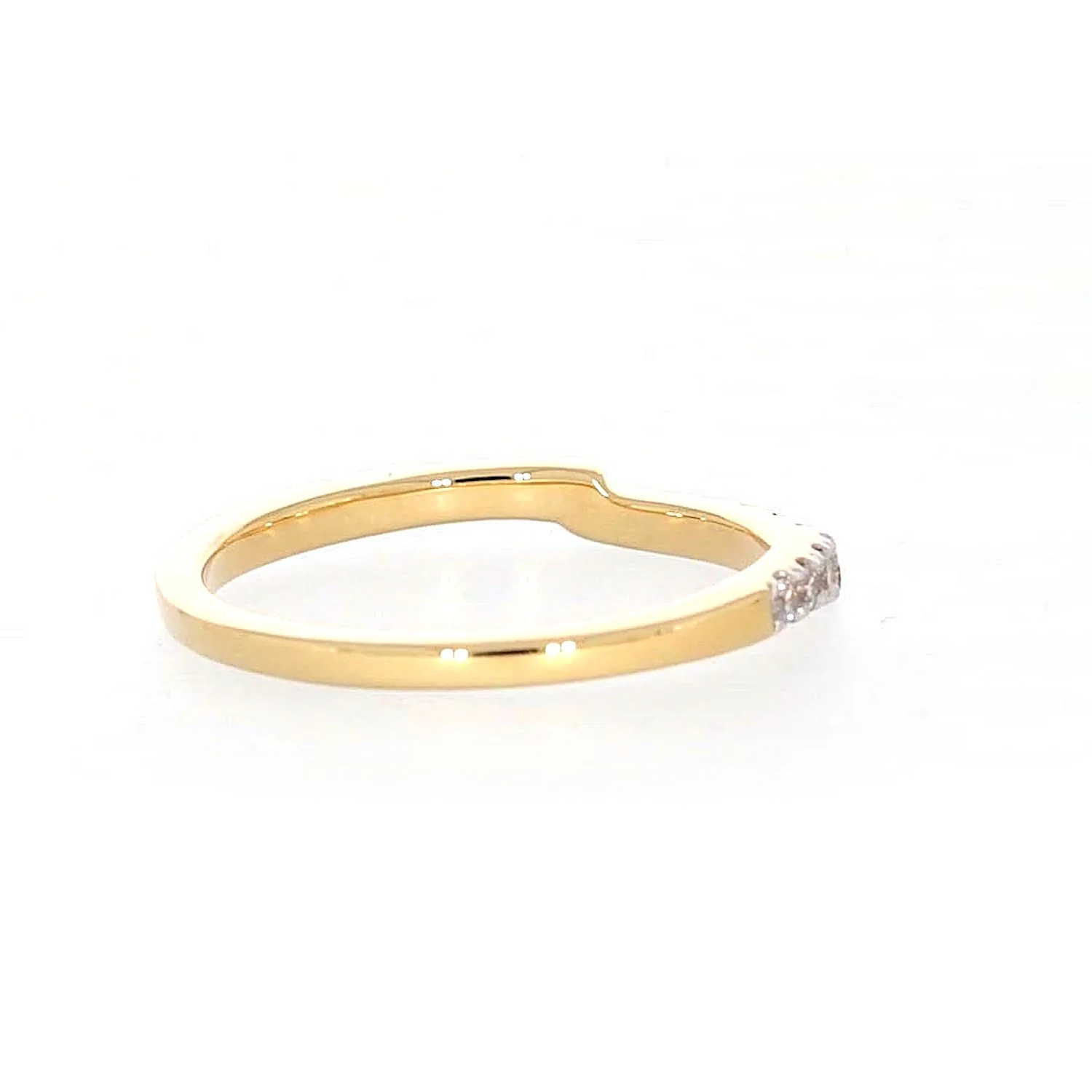 Paris 14ct Yellow Gold Round Brilliant Cut 0.20 CARAT tw of Diamonds Ring - Image 50
