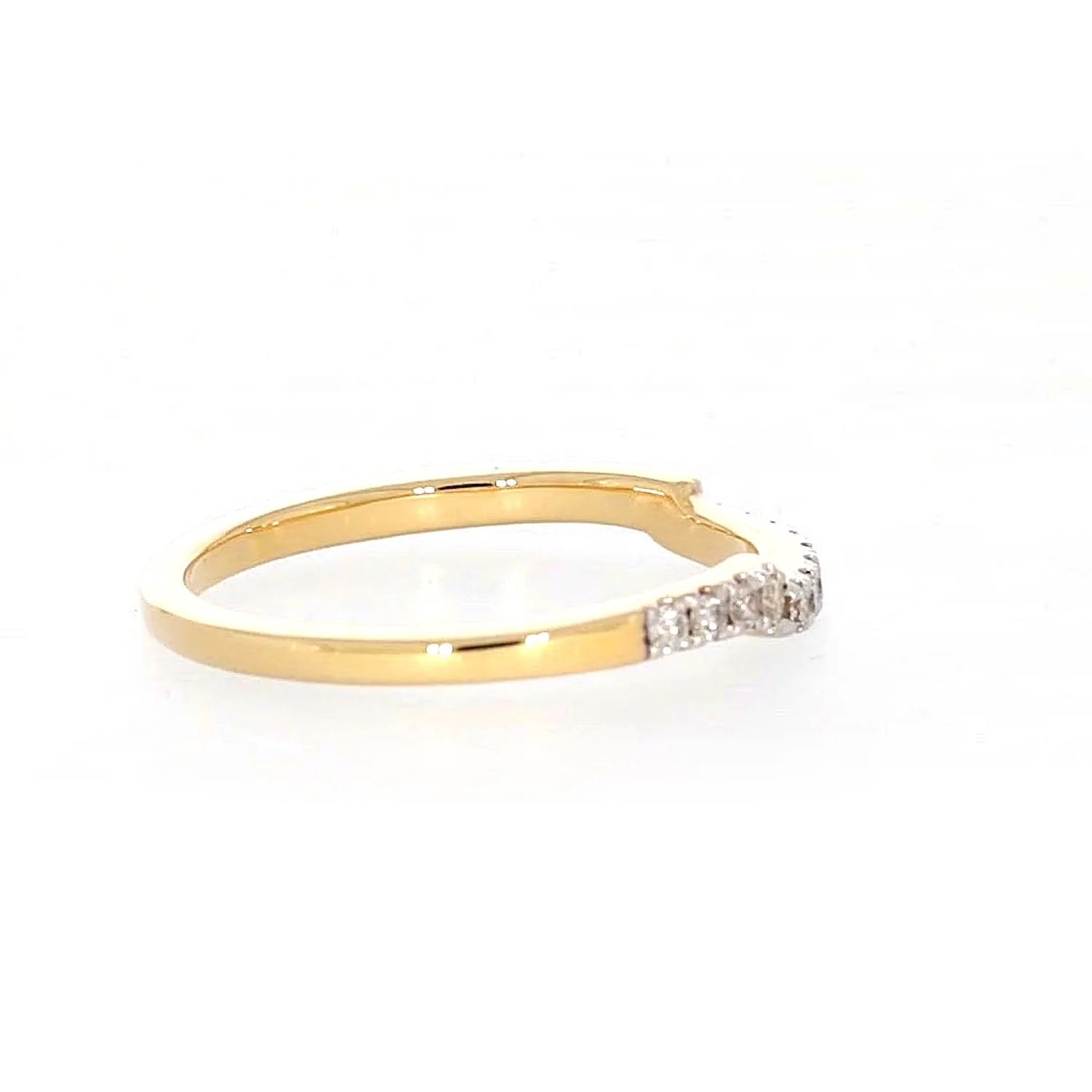Paris 14ct Yellow Gold Round Brilliant Cut 0.20 CARAT tw of Diamonds Ring - Image 55